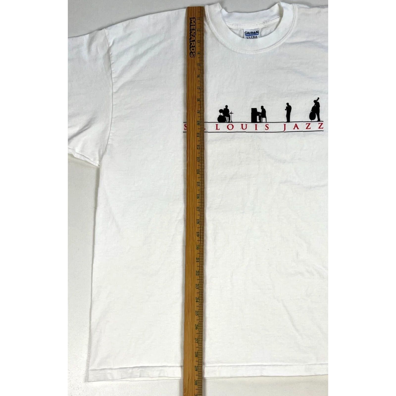 Gildan Men's Vintage St. Louis Jazz T-Shirt Sz 2XL Size US XXL / EU 58 / 5 - 6 Thumbnail
