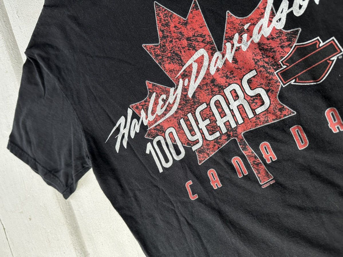 Harley Davidson 🚨VNTG HARLEY DAVIDSON 100 YEARS CANADA RARE BIG LOGO FADED Size US S / EU 44-46 / 1 - 5 Thumbnail