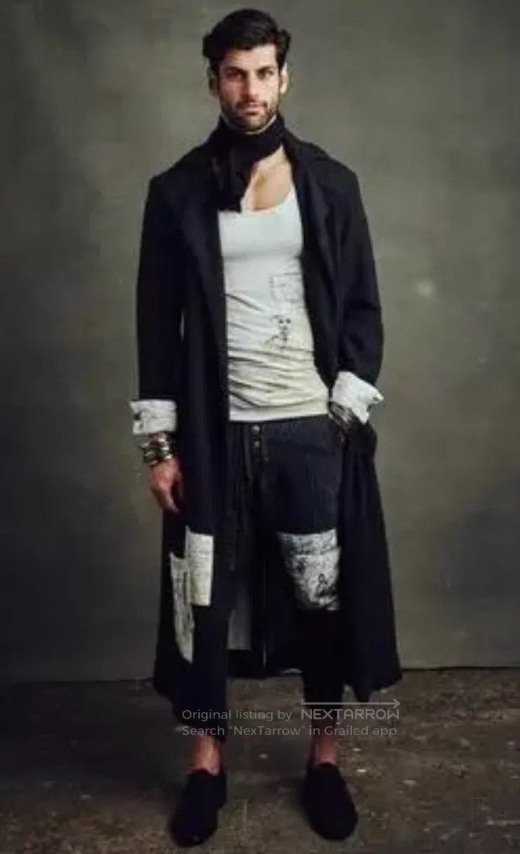 Greg Lauren Greg Lauren size S Hand-drawn early god pants Size US 27 - 1 Thumbnail