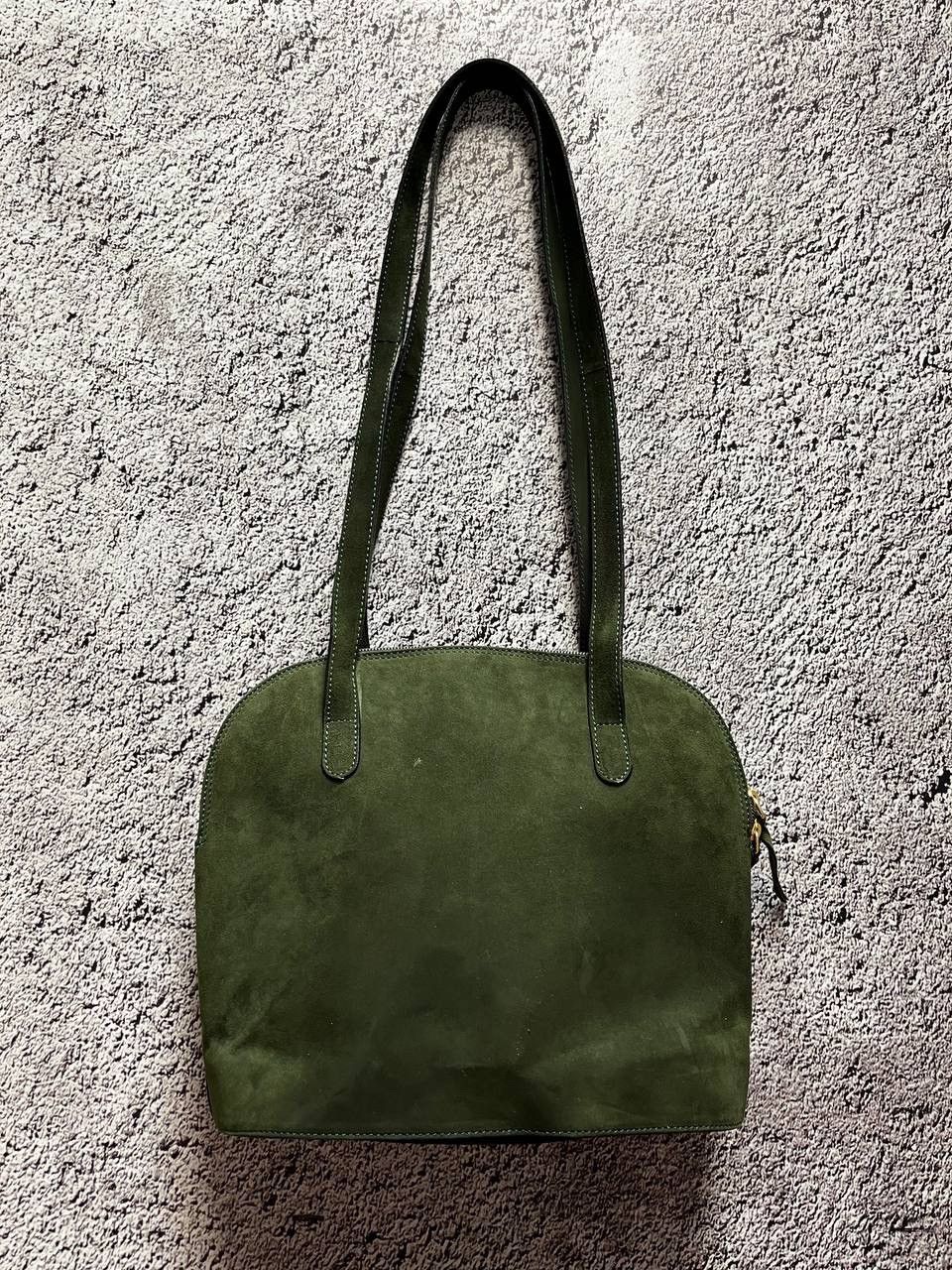Bally × Vintage NWT Bally Artist Series Green Suide Light Weight Size ONE SIZE - 1 Thumbnail