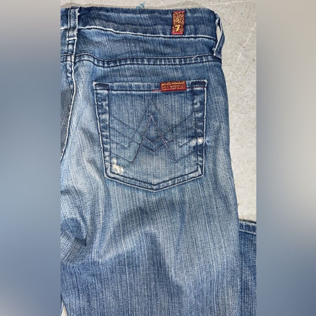 7 For All Mankind 7 for all mankind Women's Blue Jeans Size 25" / US 0 / IT 36 - 4 Thumbnail