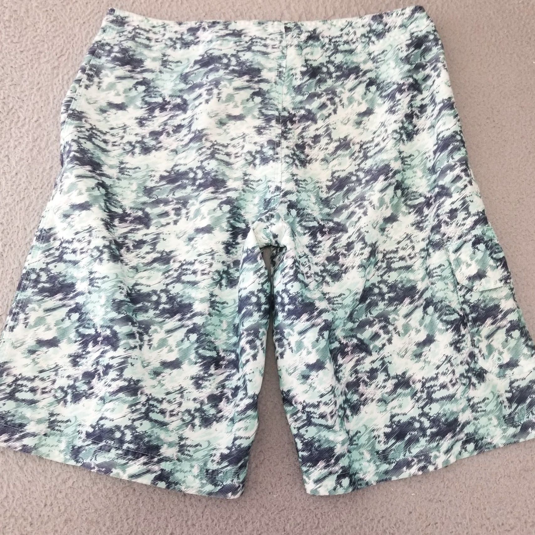 Nike Nike Swim Trunks Mens 30 Blue Print Board Shorts Swiming Bathing Suit Pool Surf Mens Size US 30 / EU 46 - 5 Thumbnail