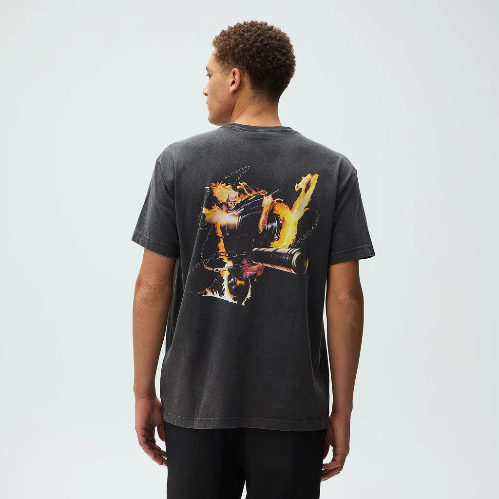 Kith Marvel | Kith Ghost Rider Vintage Tee Size US L / EU 52-54 / 3 - 3 Thumbnail