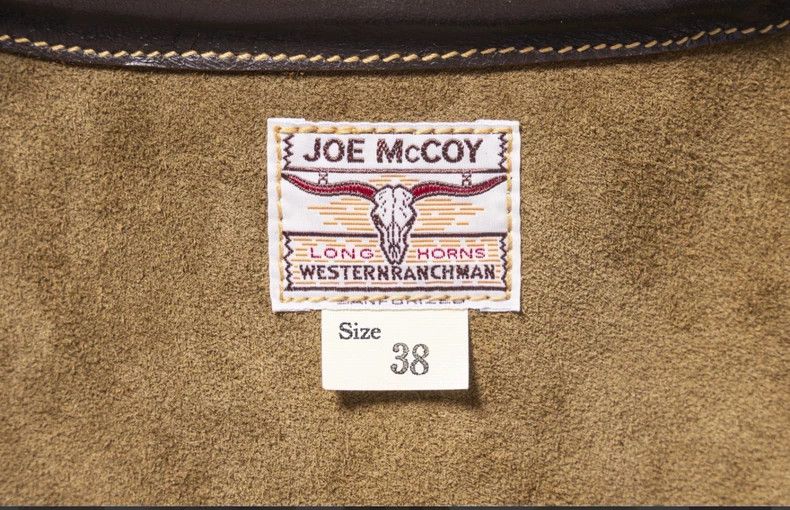 The Real McCoy's THE REAL McCOY'S Side stripe: JOE McCOY, Western Jacket Cow Size US S / EU 44-46 / 1 - 3 Thumbnail