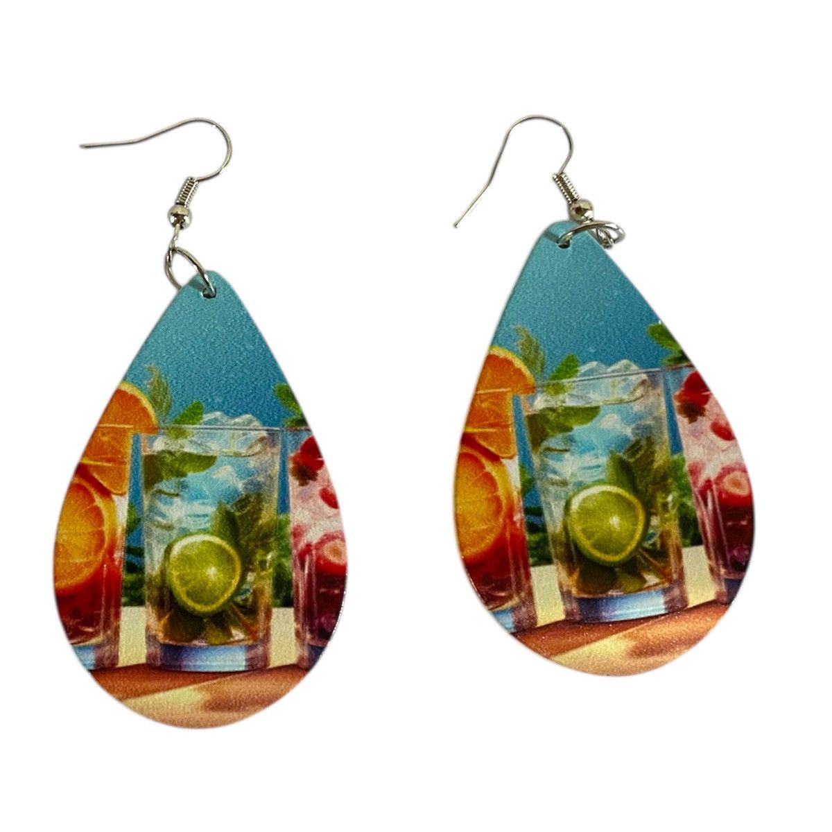 Other Summer Vacation Sublimination Earrings Beach Cruise Jewelry Size ONE SIZE - 1 Thumbnail