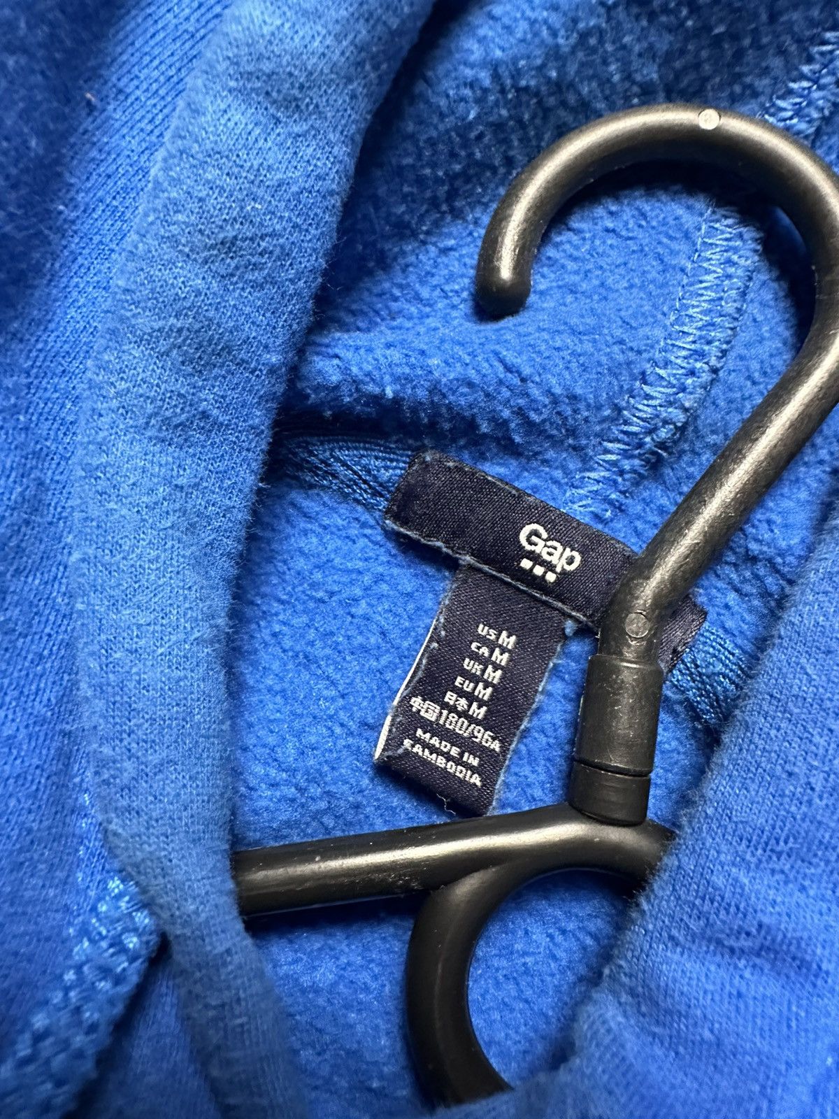 Other Vintage Gap hoodie blue big logo size M Size US M / EU 48-50 / 2 - 6 Thumbnail