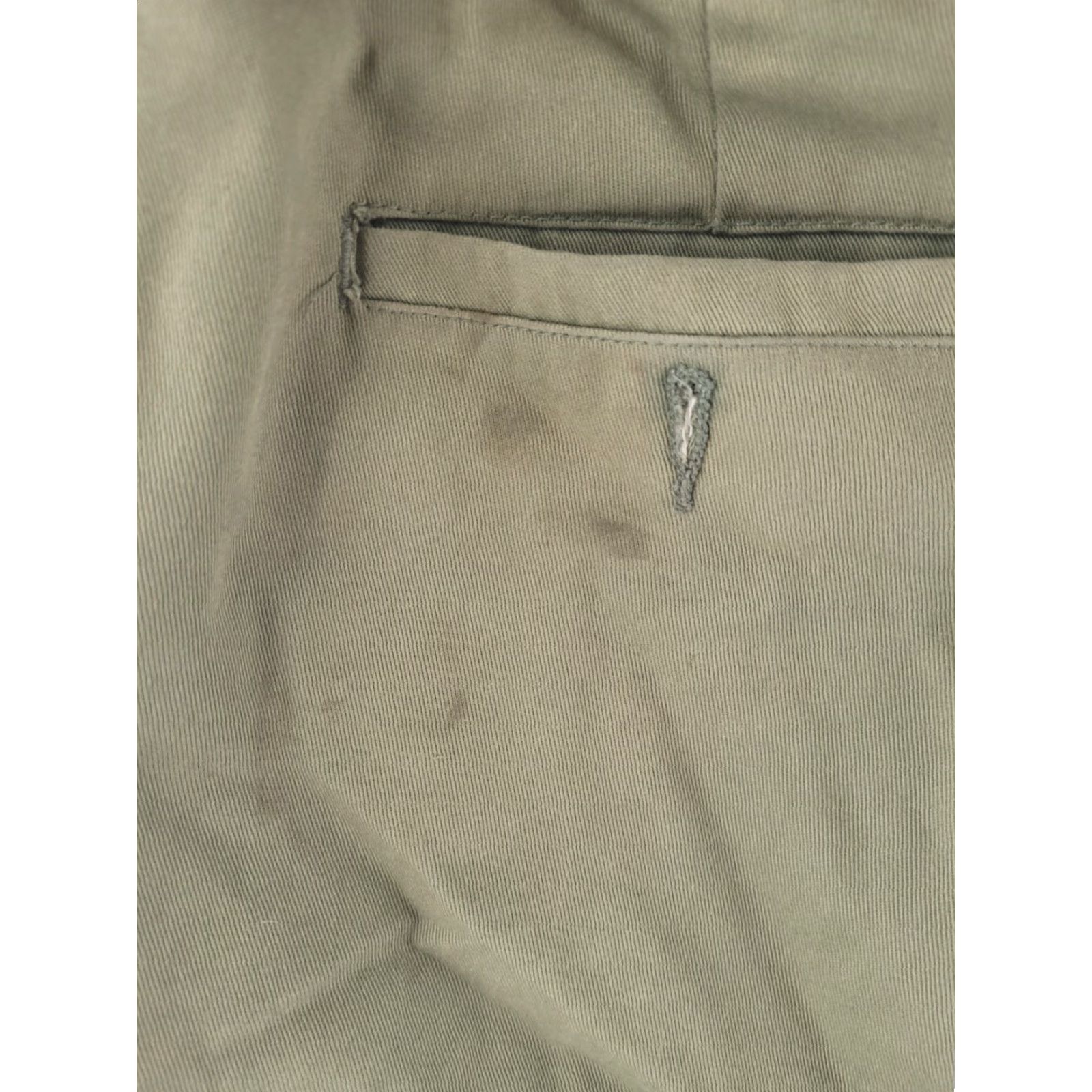 Vintage Jesse James Pants Mens 32x27 Green Workwear Distressed Chino Adult Regular Waist 32 Inseam 27 Mens Size US 32 / EU 48 - 7 Thumbnail