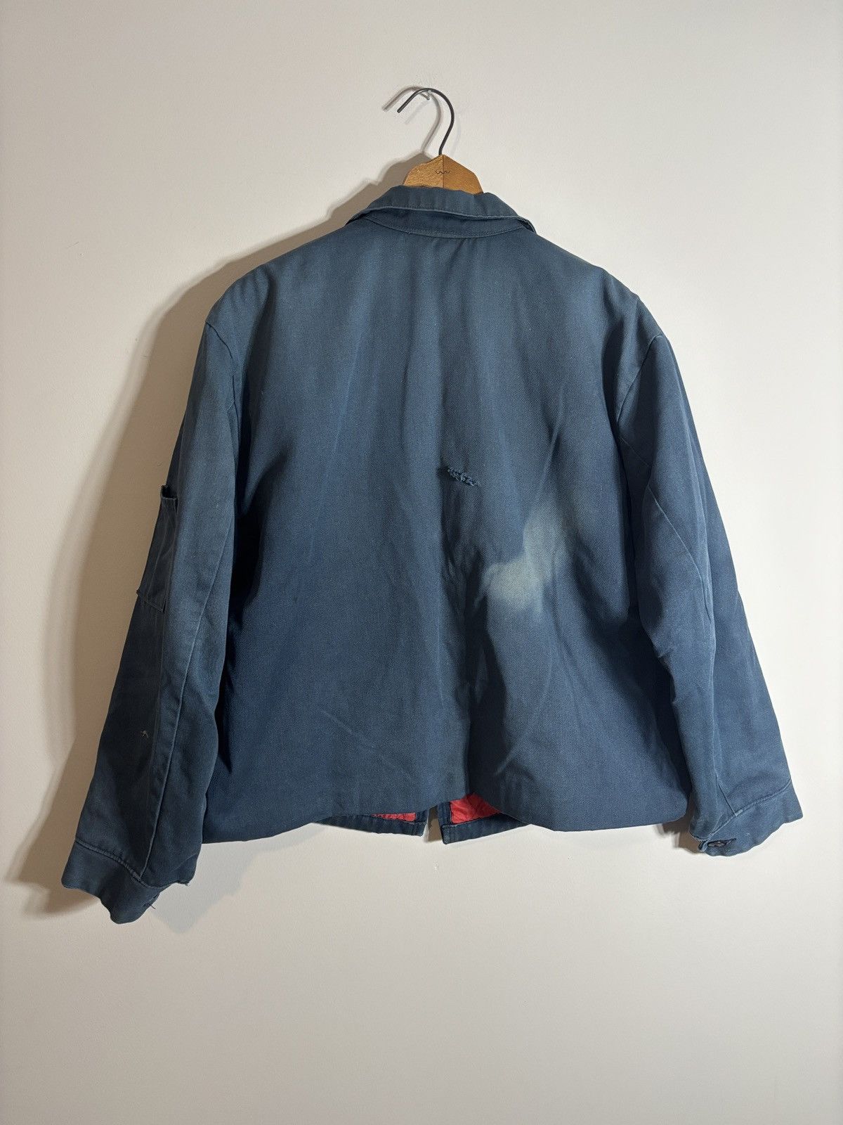 Wrangler Vtg Big Ben Wrangler Quilted Lined Chore Jacket Distressed Size US L / EU 52-54 / 3 - 5 Thumbnail