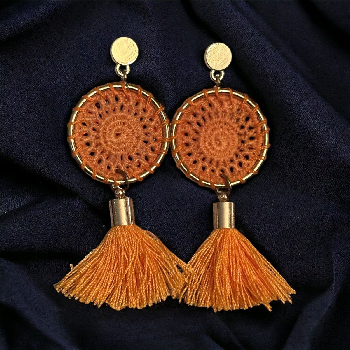 Other Bohemian dreamcatcher tassel dangle earrings Size ONE SIZE - 1 Thumbnail