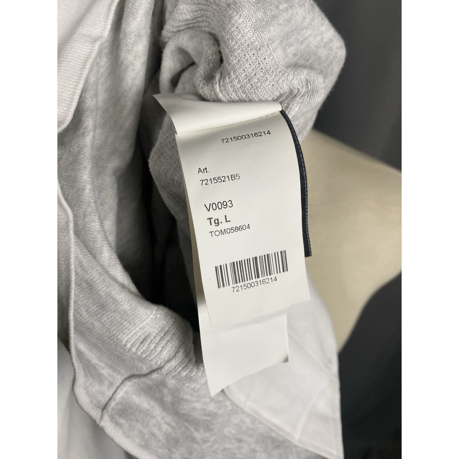 Stone Island Stone Island Men's Beige White Crewneck Sweater Size L Size US L / EU 52-54 / 3 - 15 Thumbnail