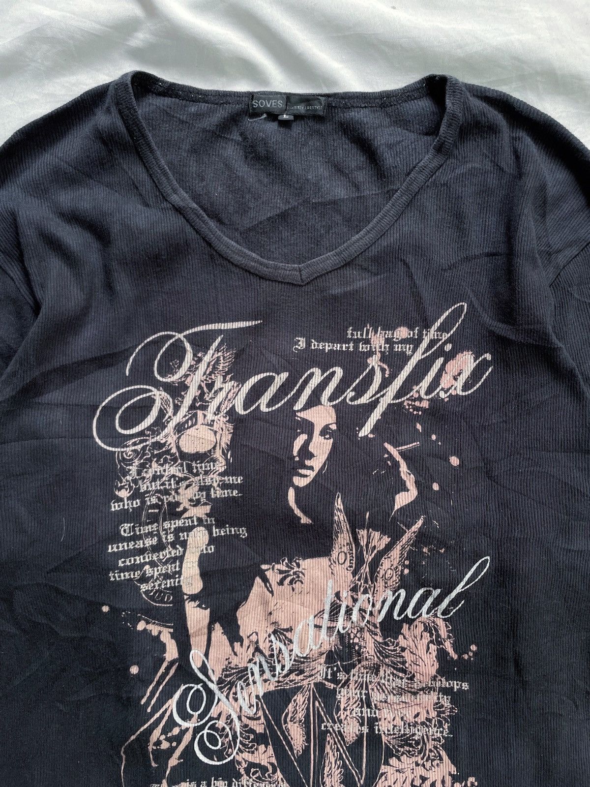 Beauty Beast JAPANESE SOVE HOT GIRL POEM LONG SLEEVE Size US M / EU 48-50 / 2 - 2 Thumbnail