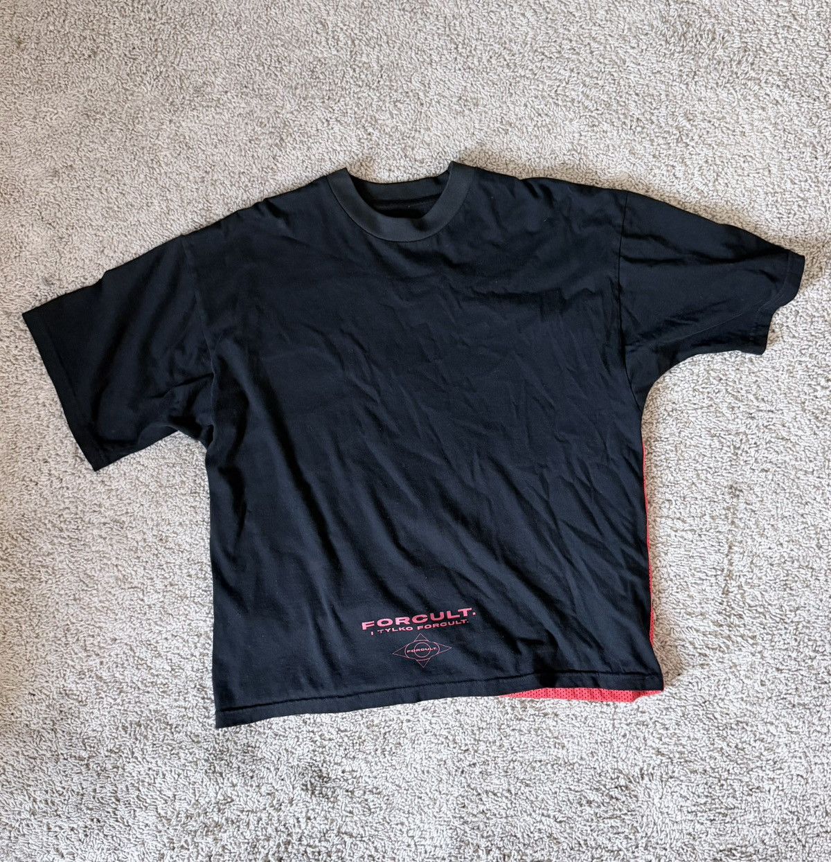 Anonymous Club × Playboi Carti Forcult hybrid tee jersey Size US M / EU 48-50 / 2 - 2 Thumbnail