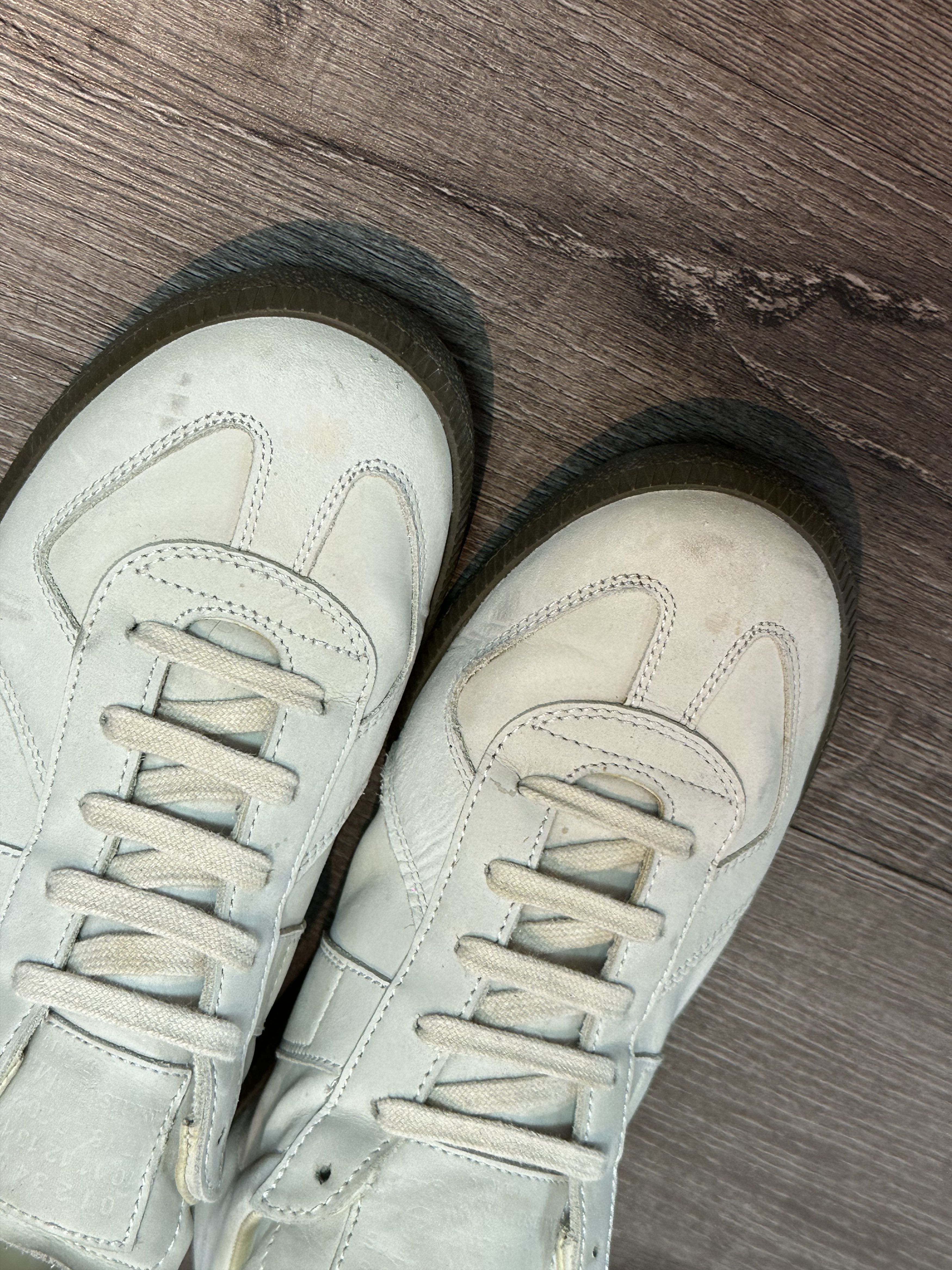 Maison Margiela Maison Margiela GATS Replica Sneaker White/Grey Size US 8 / EU 41 - 9 Thumbnail