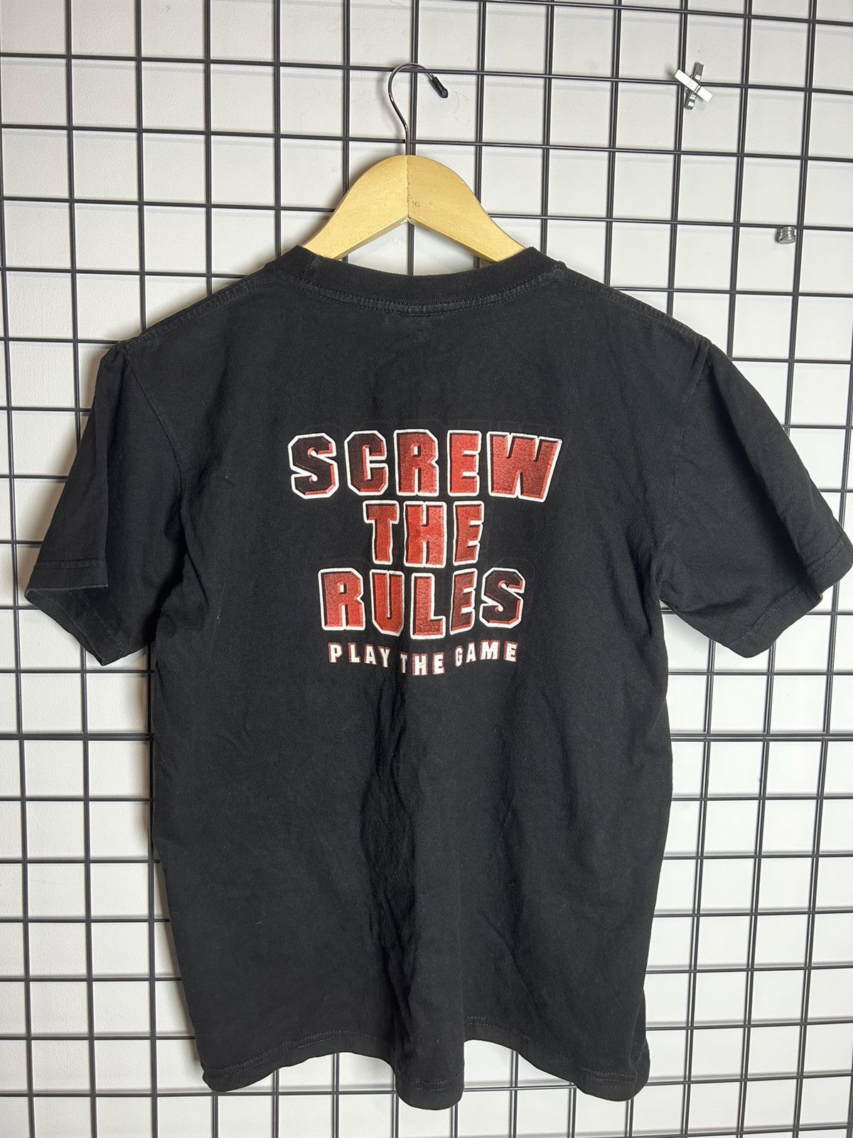 Vintage × WWE × WWF Vintage triple h screw the rules t shirt Size US M / EU 48-50 / 2 - 2 Thumbnail