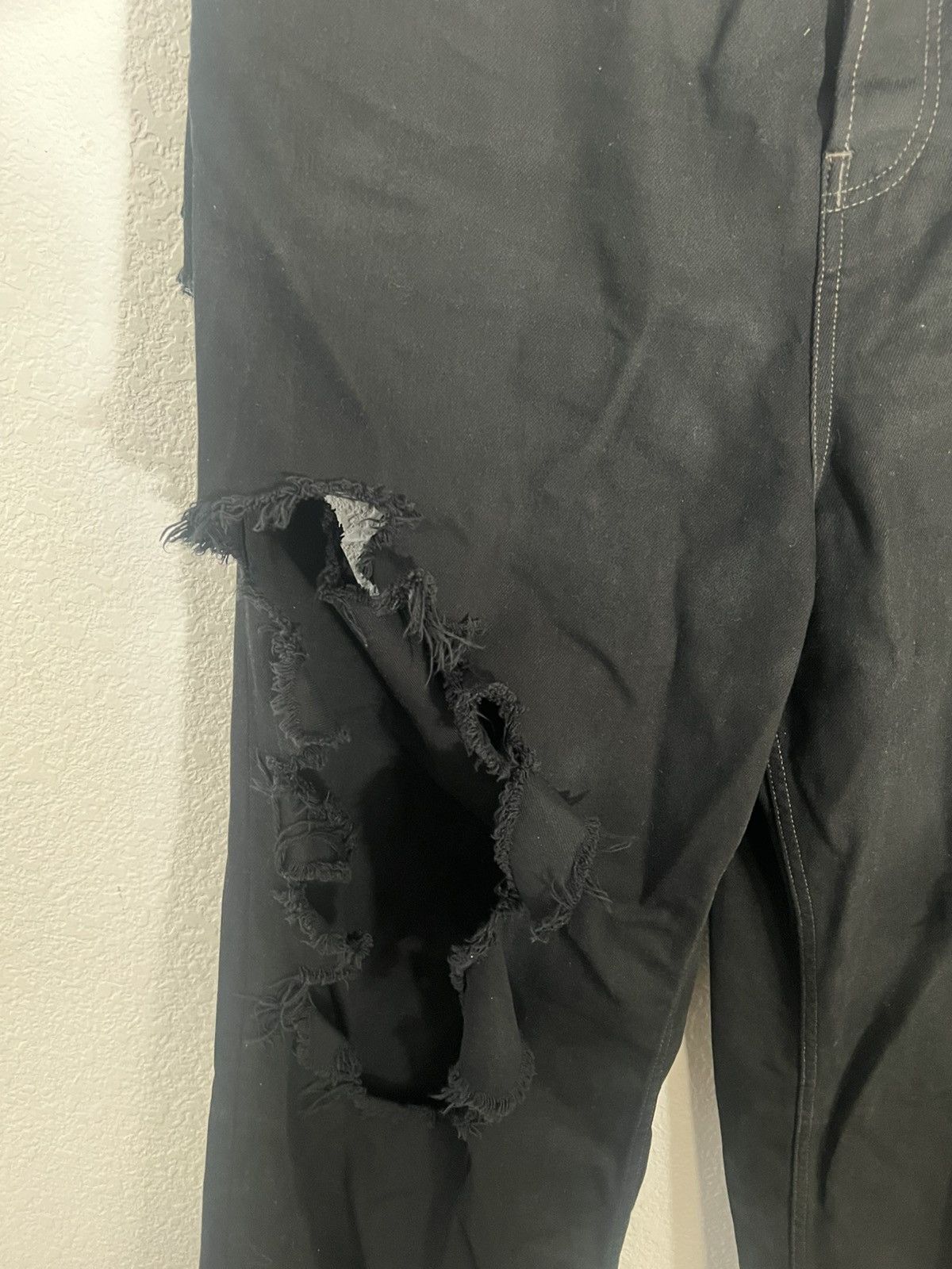 Balenciaga Balenciaga ripped denim Size US 36 / EU 52 - 4 Thumbnail