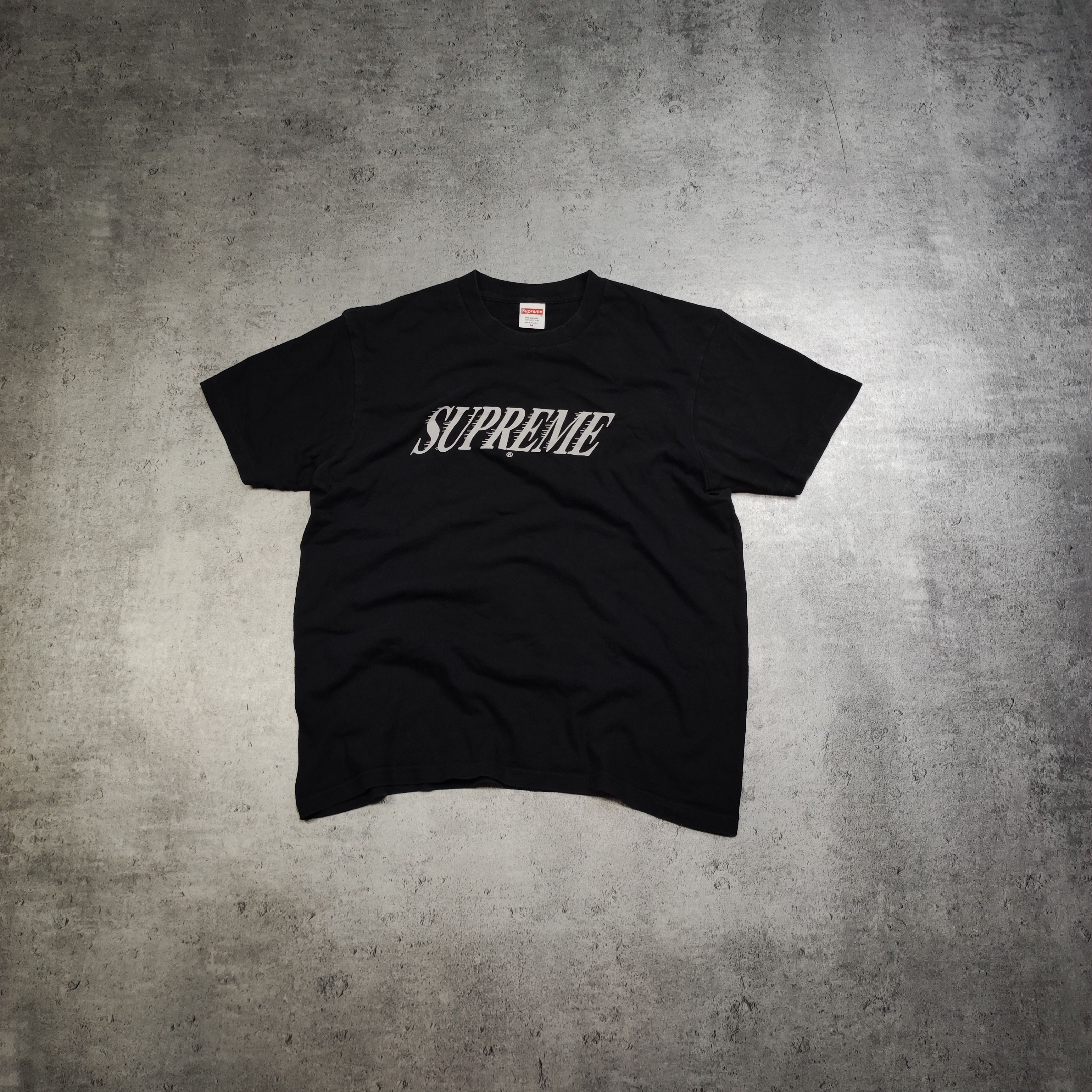 Supreme Supreme Skateboards Black Glitch Logo Tee Size US M / EU 48-50 / 2 - 1 Thumbnail