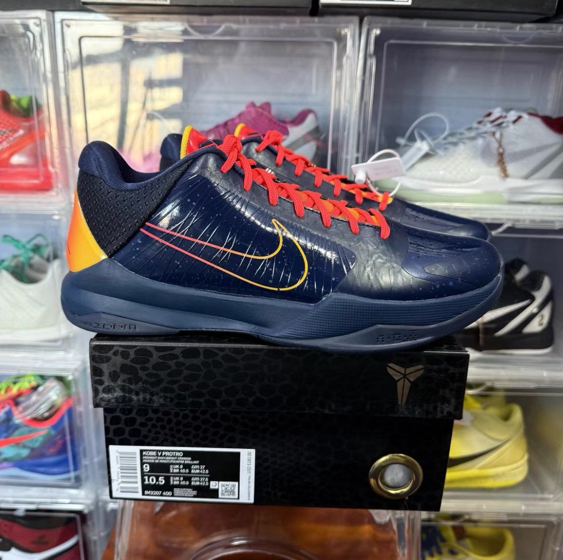 Nike Kobe 5 Protro Indian fever Size US 9.5 / EU 42-43 - 3 Thumbnail