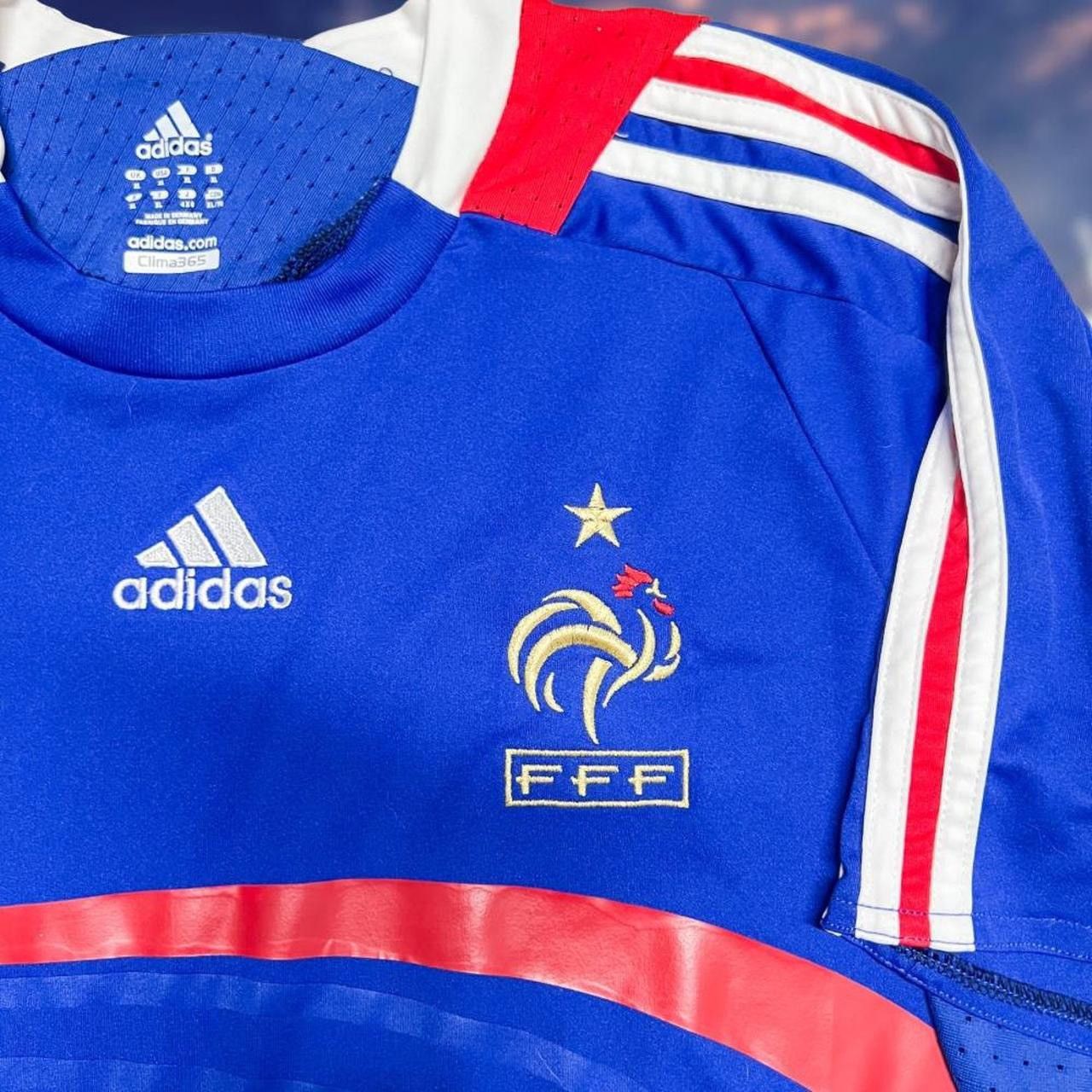 Adidas Anelka 8 French National Team Soccer Jersey⚡ Soccer Jersey Size US XL / EU 56 / 4 - 3 Thumbnail