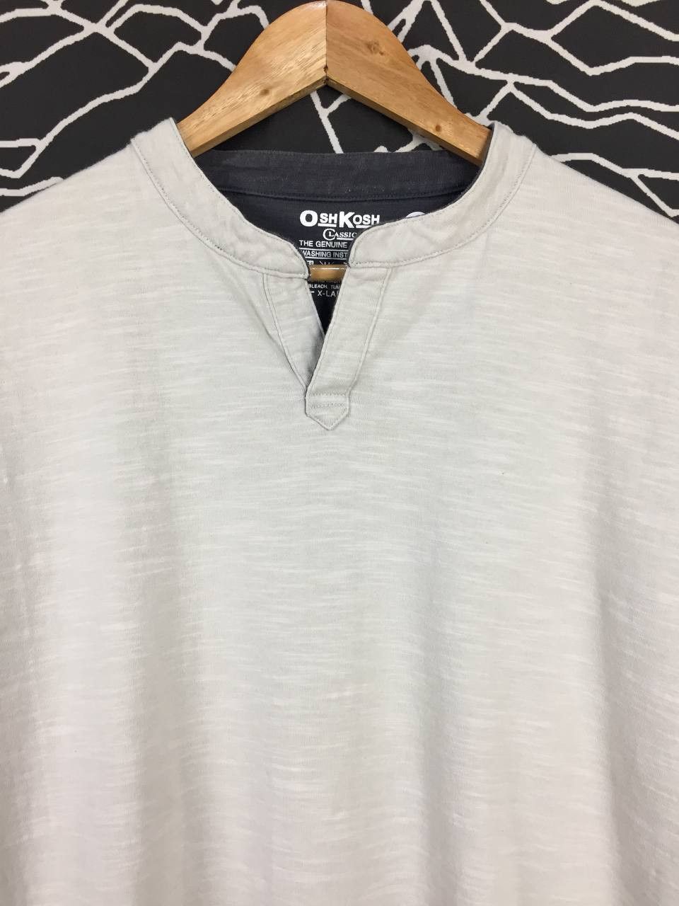 Oshkosh × Vintage Vtg Oshkosh Classic Plain Casual Essential Tee Size US XL / EU 56 / 4 - 3 Thumbnail