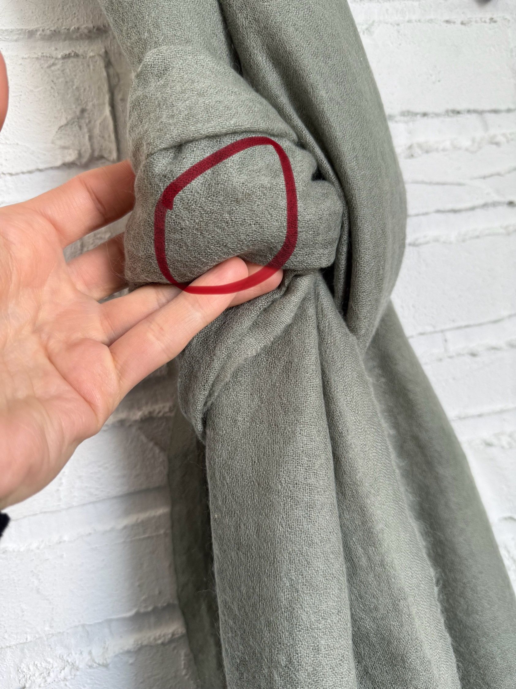 Brunello Cucinelli Brunello Cucinelli cashmere silk big scarf pistachio green Size ONE SIZE - 4 Thumbnail