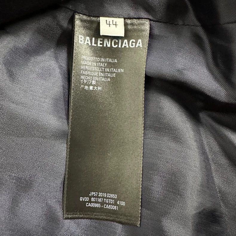 Balenciaga balenciaga plaid wool overcoat, size 44 Size US L / EU 52-54 / 3 - 6 Thumbnail