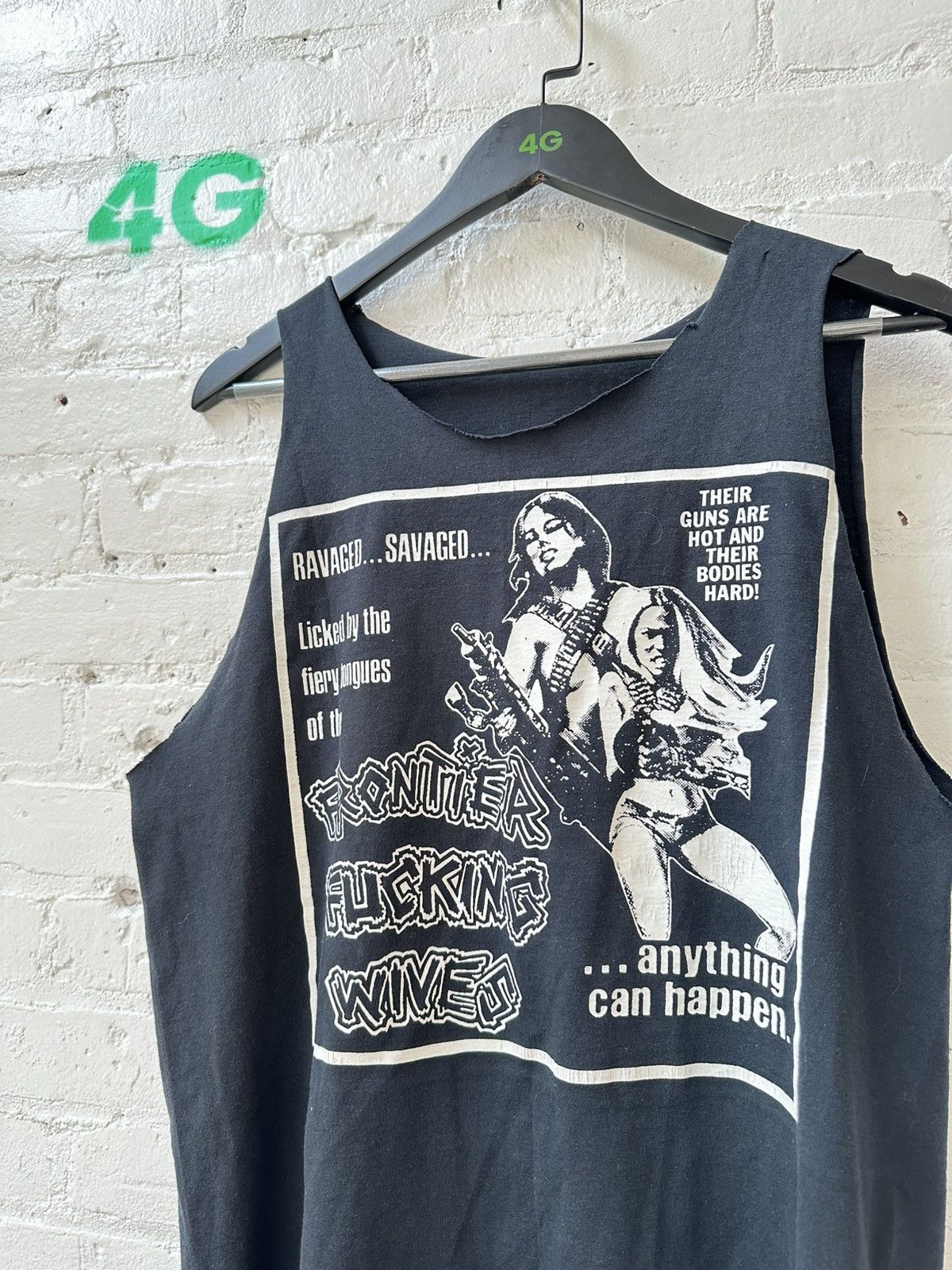 Vintage VINTAGE FRONTIER FUCKING WIVES TANK Size US M / EU 48-50 / 2 - 2 Thumbnail