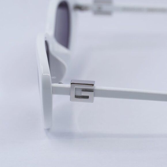 Gucci Gucci GG1684SA 006 Sunglasses White Oval Frame, Grey Lenses Size ONE SIZE - 4 Thumbnail