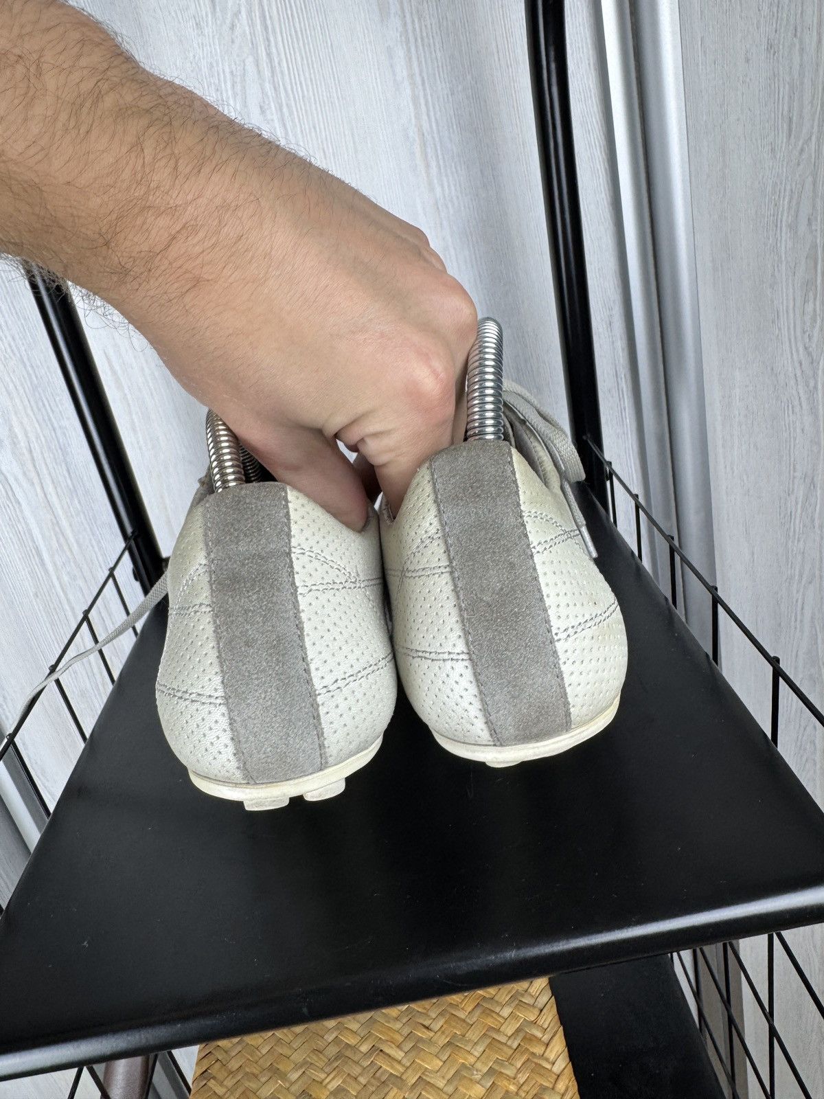 Dirk Bikkembergs Dirk Bikkembergs Iconic Archival Football Leather Sneakers Size US 5 / EU 37 - 11 Thumbnail