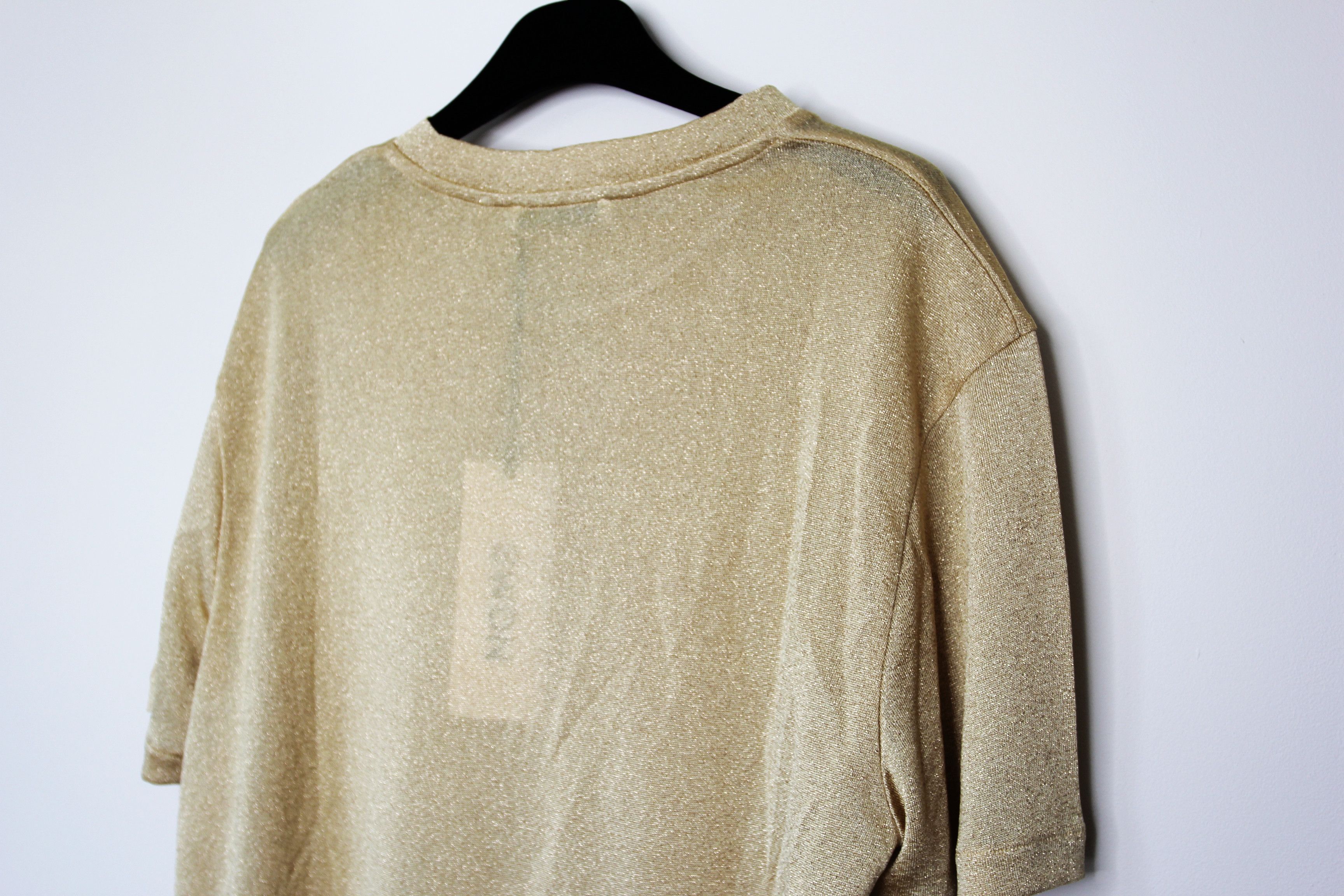 CMMN SWDN BNWT AW23 CMMN SWDN ARAMIS GLITTERING TSHIRT L Size US L / EU 52-54 / 3 - 6 Thumbnail