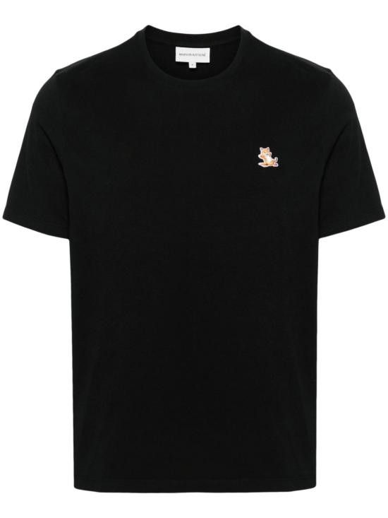 Maison Kitsune MAISON KITSUNE Men T-Shirts LM00110KJ0008 P199 Black Size US M / EU 48-50 / 2 - 1 Thumbnail