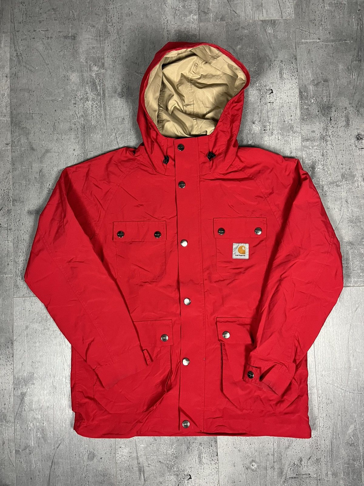 image of Carhartt Work In Progress Wip Carter Jacket Red, Men's (Size Large)