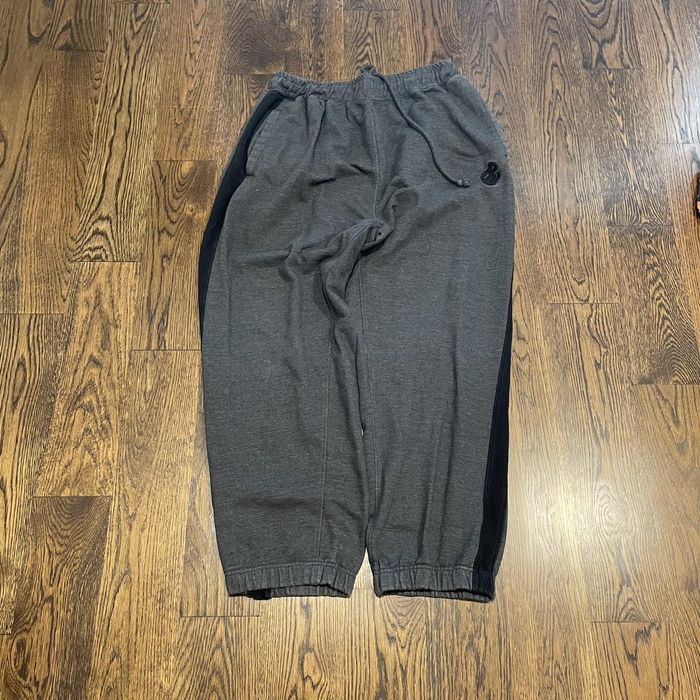 Vintage rare 2000s baggy wide leg rocawear sweatpants | Grailed