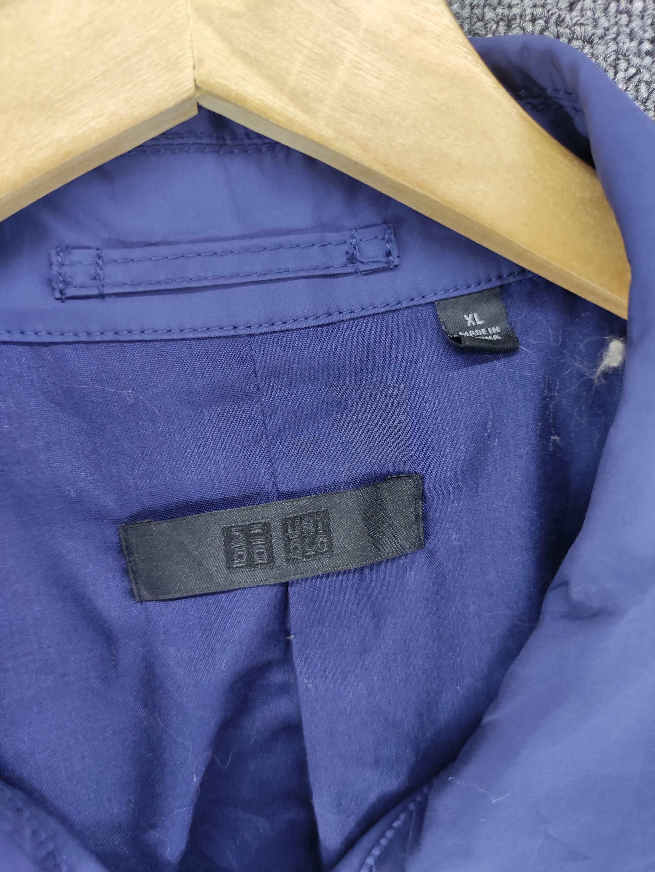Uniqlo Uniqlo Nylon Windbreaker Long Jacket Button Up Size L / US 10 / IT 46 - 4 Thumbnail