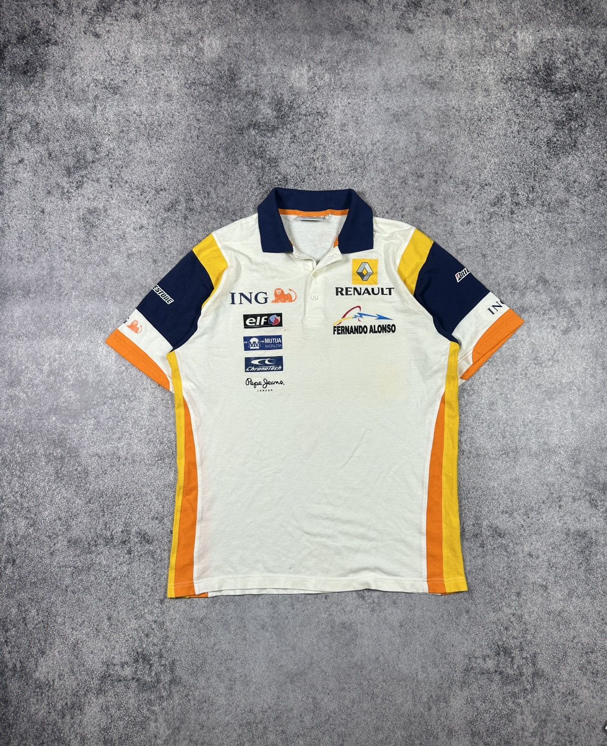 Formula 1 Vintage Fernando Alonso Renault F-1 Team Racing Streetwear L Size US L / EU 52-54 / 3 - 1 Thumbnail