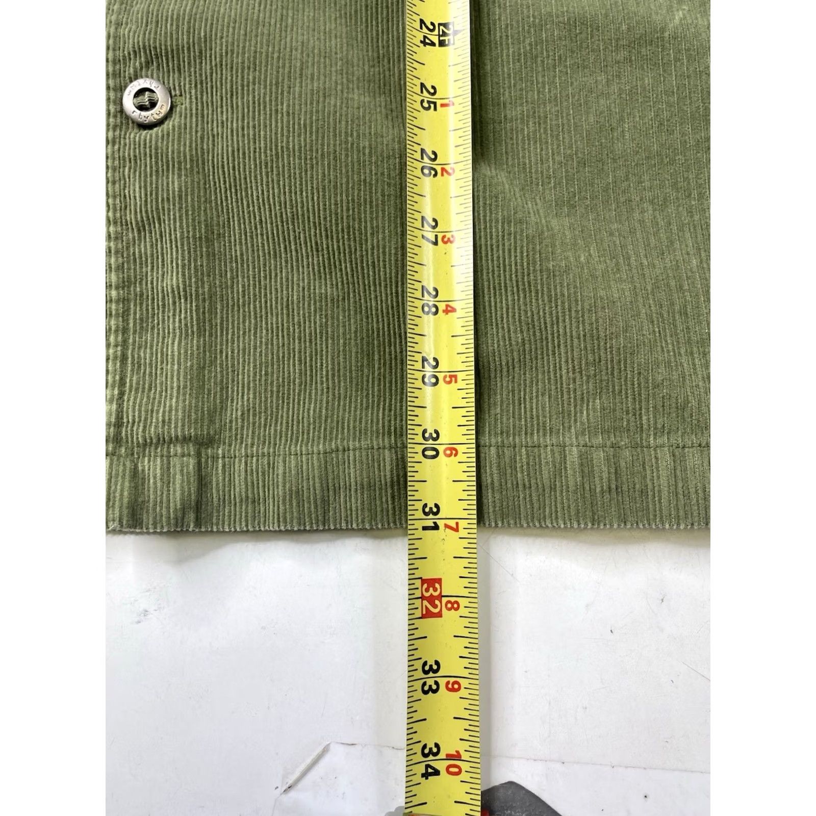 Patagonia Vintage Patagonia Rhythm Corduroy Jacket Western Shacket Coat Mens Large Green Size US L / EU 52-54 / 3 - 7 Thumbnail