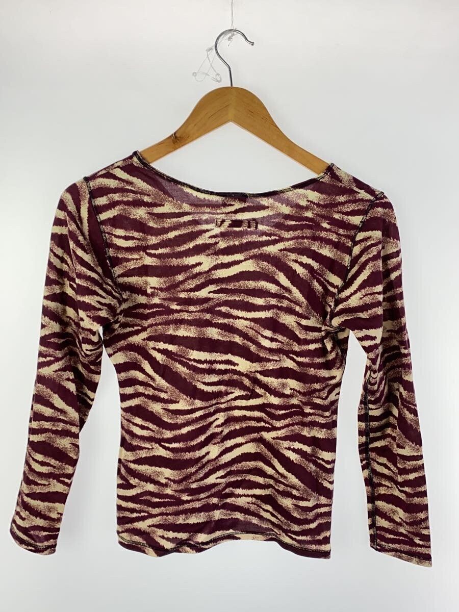 Jean Paul Gaultier SS2000 Animal Print Mesh Long Sleeve Top Size L / US 10 / IT 46 - 2 Thumbnail
