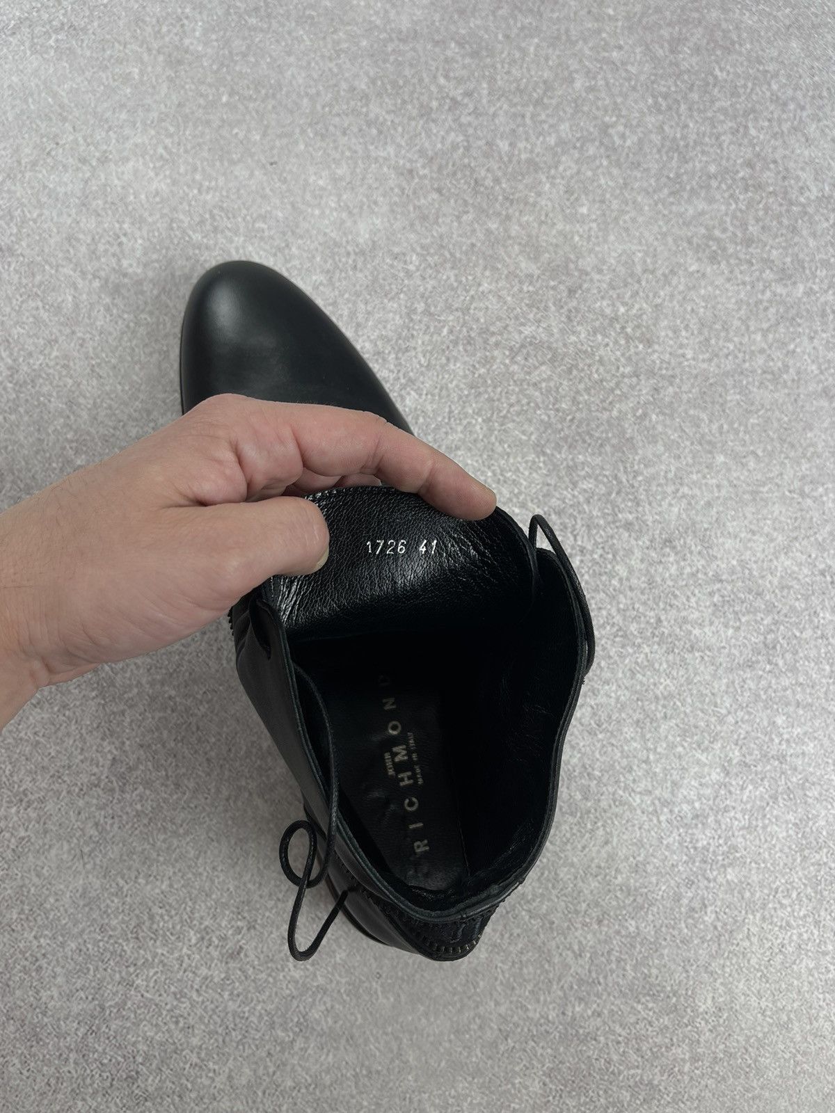 John Richmond John Richmond Black Leather Boots Size 41 Size US 8 / EU 41 - 12 Thumbnail