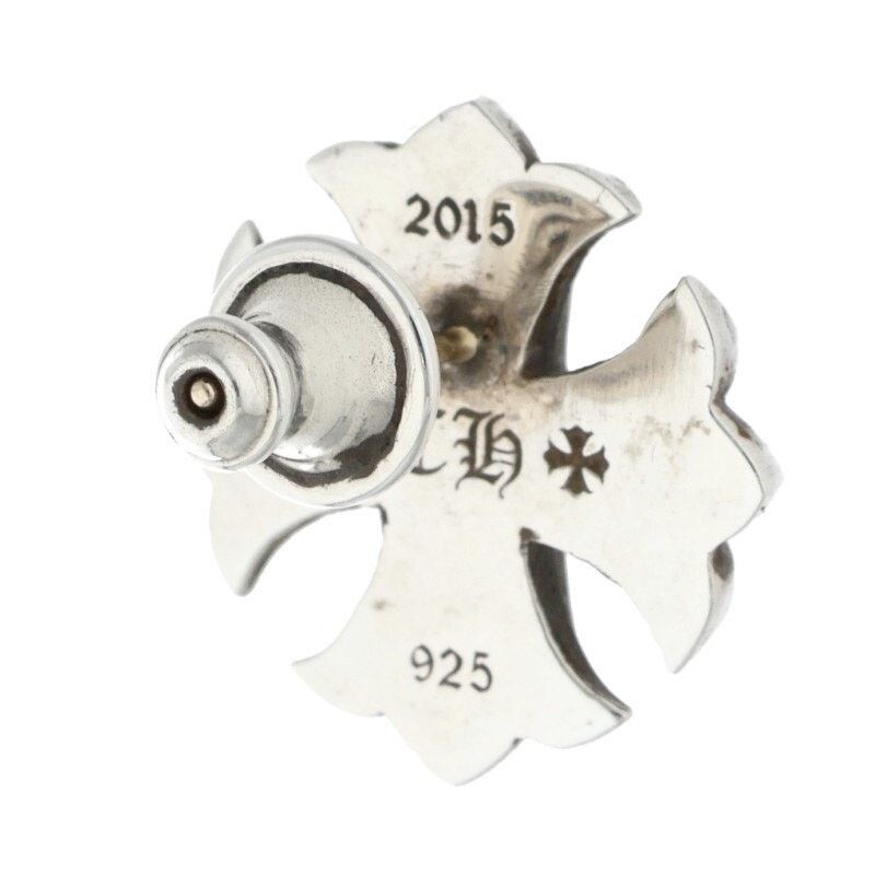 Chrome Hearts Chrome Hearts Large Plus Stud Silver Earring Size ONE SIZE - 2 Thumbnail