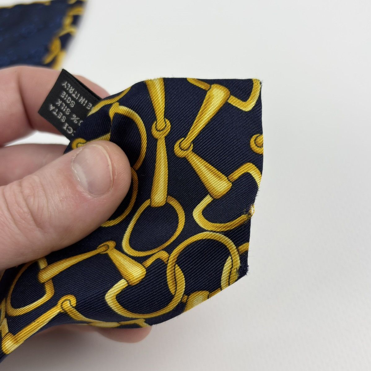 Gucci Gucci Vintage Silk Tie rare nice design Made in Italy Size ONE SIZE - 20 Thumbnail