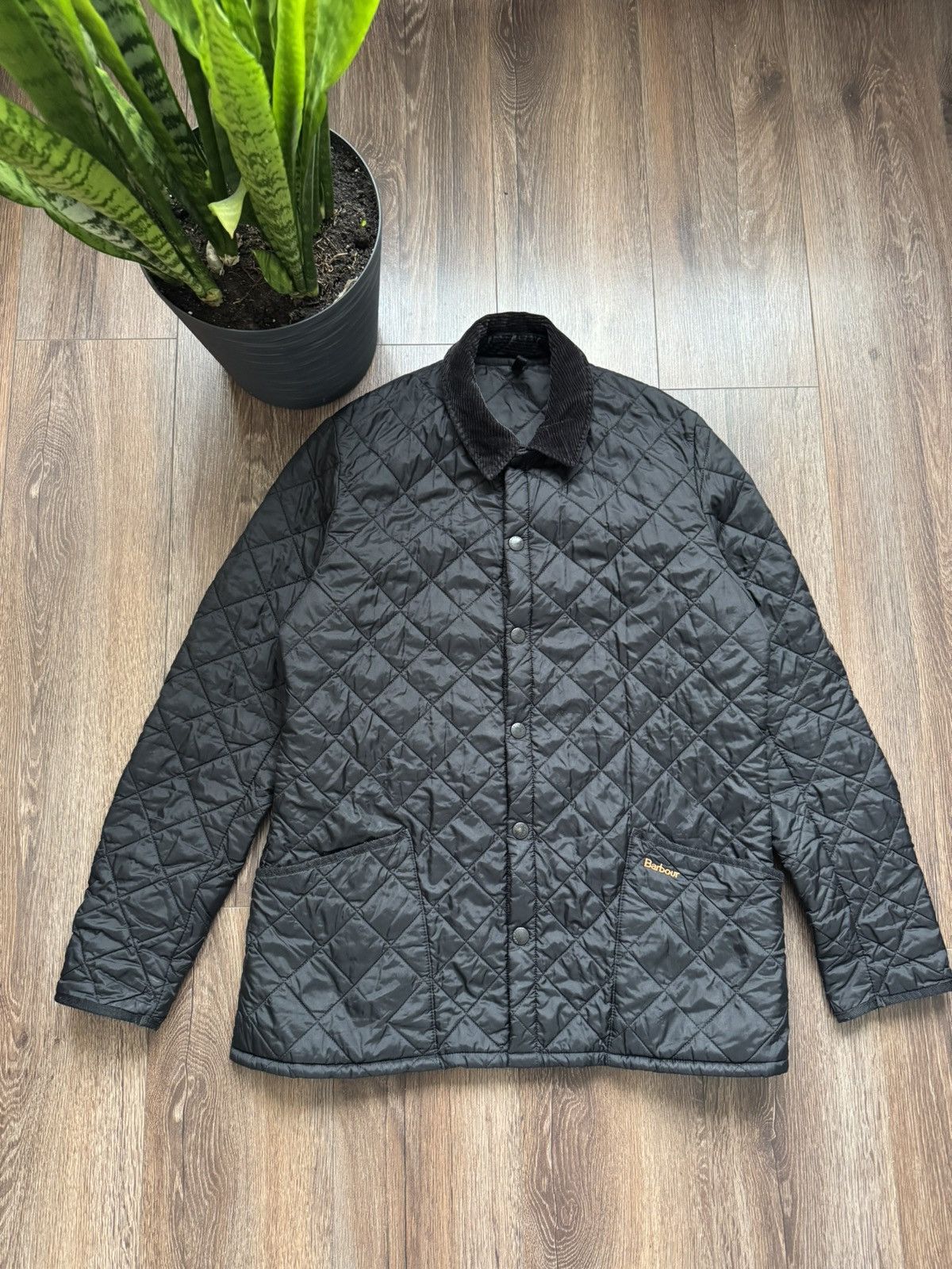 Barbour Barbour Men’s Quilted Black Men’s L Light Jacket Size US L / EU 52-54 / 3 - 1 Thumbnail