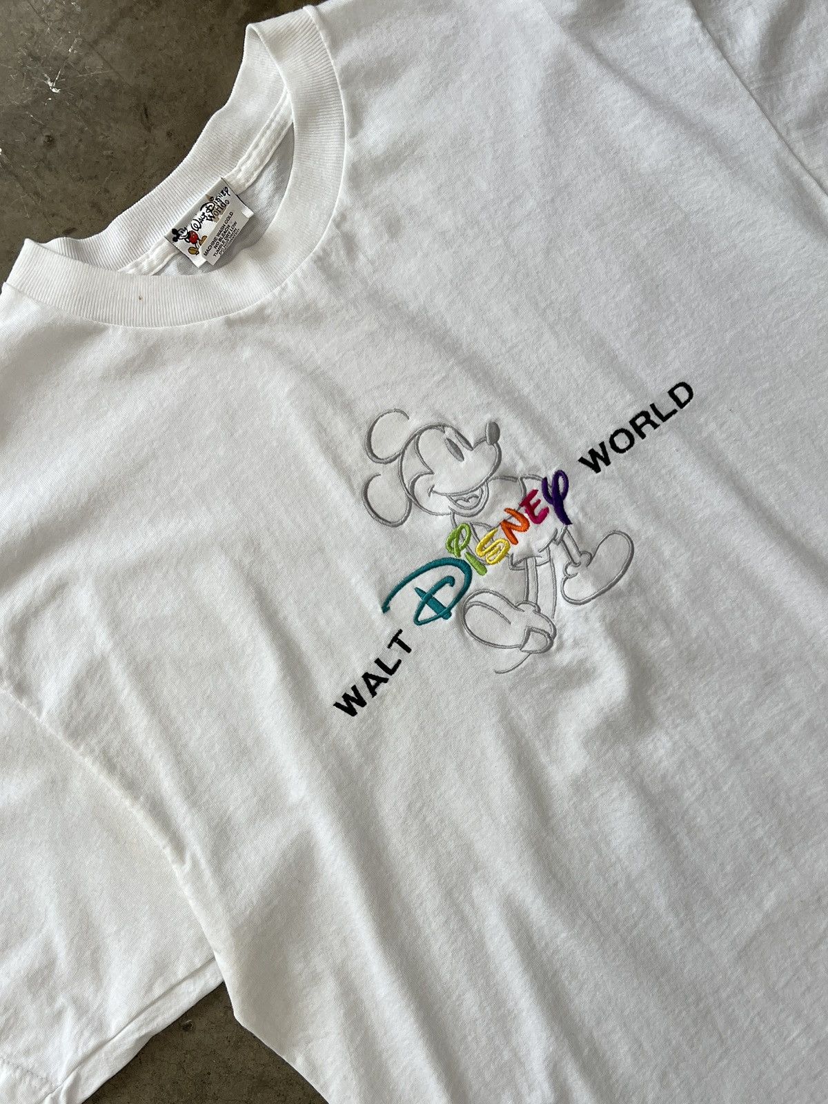 Disney × Vintage Vintage Early 2000s Embroidered Mickey Mouse Walt Disney XL Size US XL / EU 56 / 4 - 1 Thumbnail