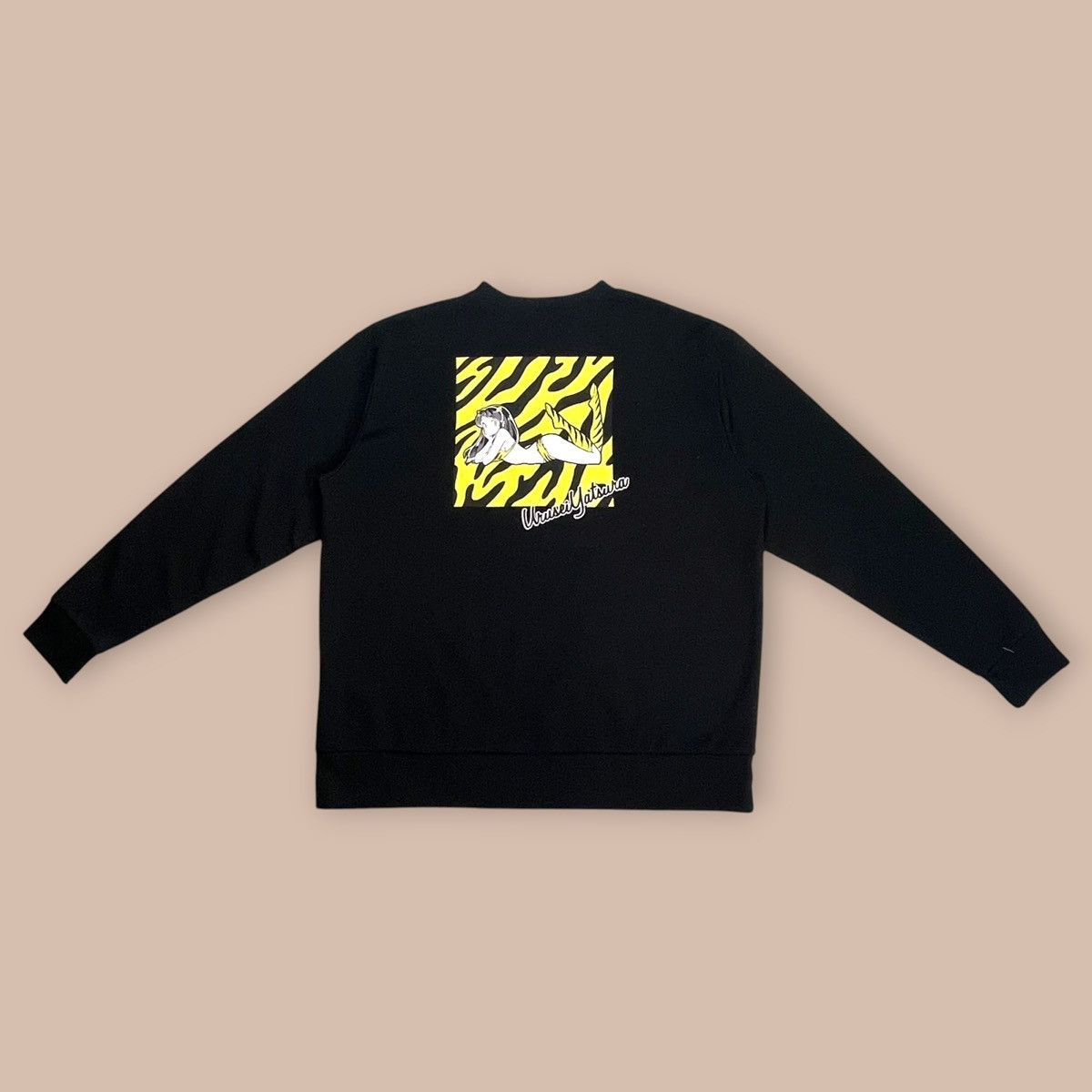 Anime Urusei Yatsura Lum-chan Black Sweatshirt Size US L / EU 52-54 / 3 - 3 Thumbnail