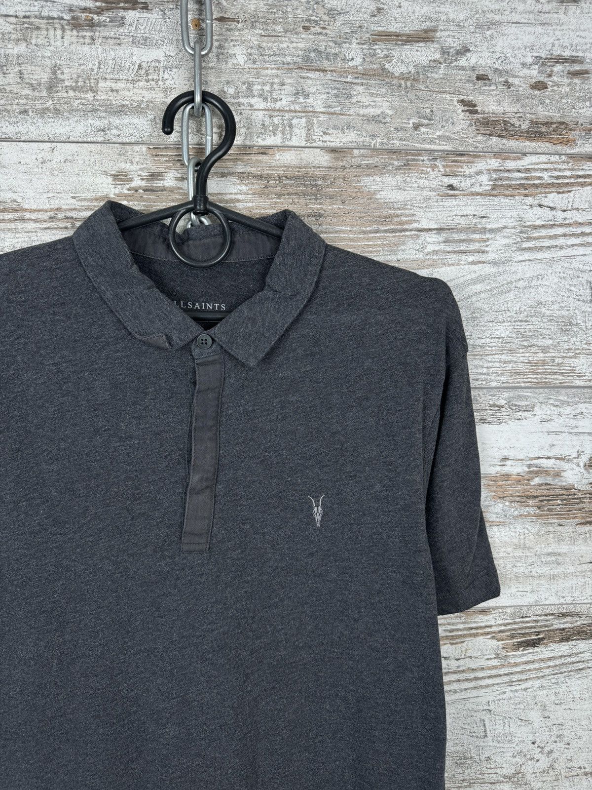 Allsaints Mens AllSaints BRACE SS POLOS luxury T-shirt tee Size US M / EU 48-50 / 2 - 2 Thumbnail