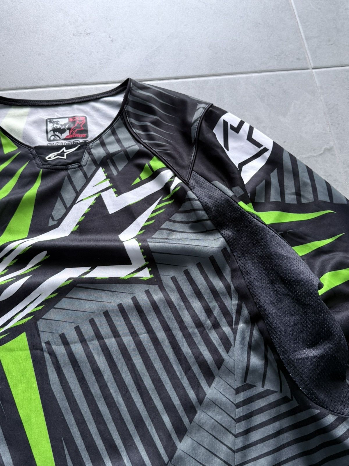 Alpinestars Vintage Y2K Alpinestars Moto Jersey ASAP Rocky Style Size US XL / EU 56 / 4 - 2 Thumbnail