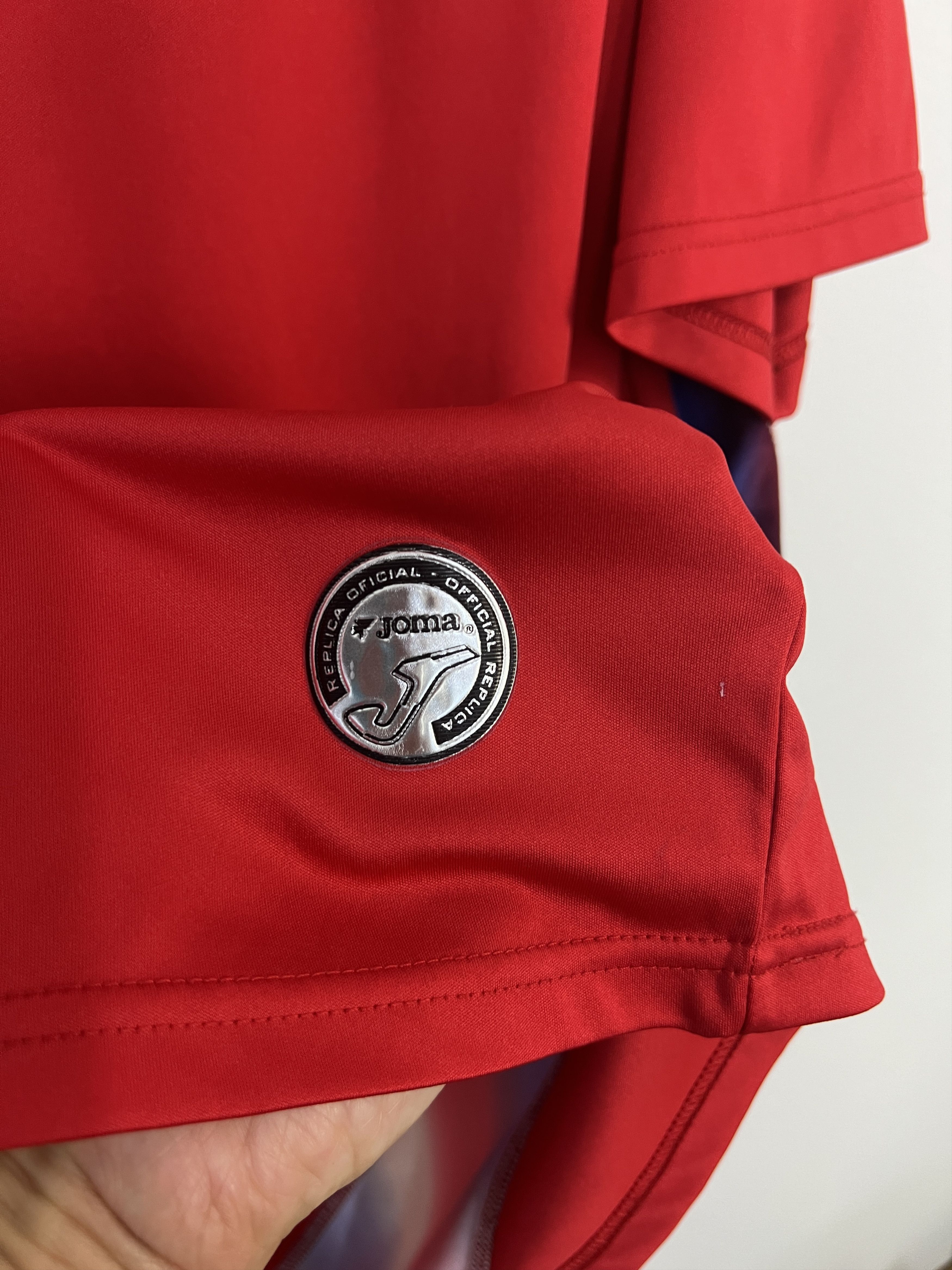 Joma Getafe Away football shirt 2009 Soccer Joma Red Jersey Size US XL / EU 56 / 4 - 5 Thumbnail