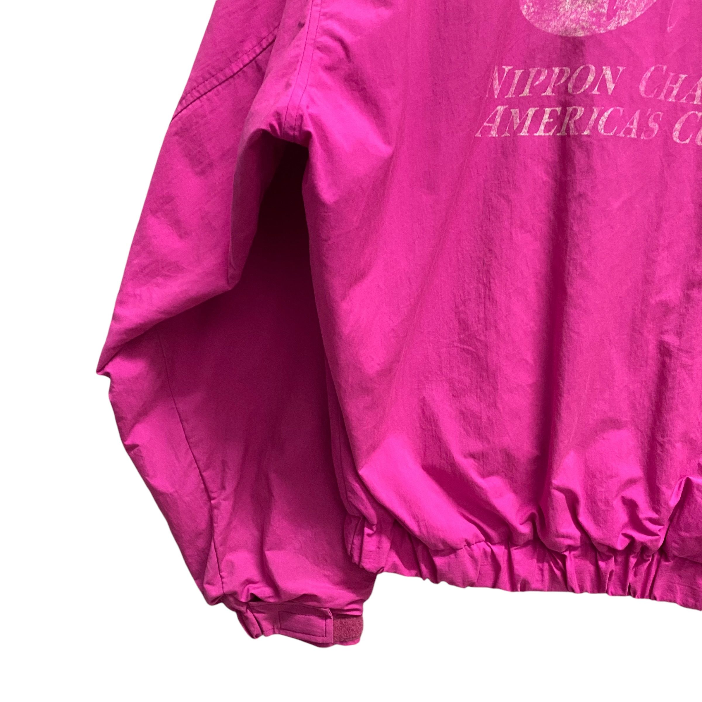 Helly Hansen Vintage Nippon Challenge America's Cup Pink Windbreaker L Size US L / EU 52-54 / 3 - 4 Thumbnail