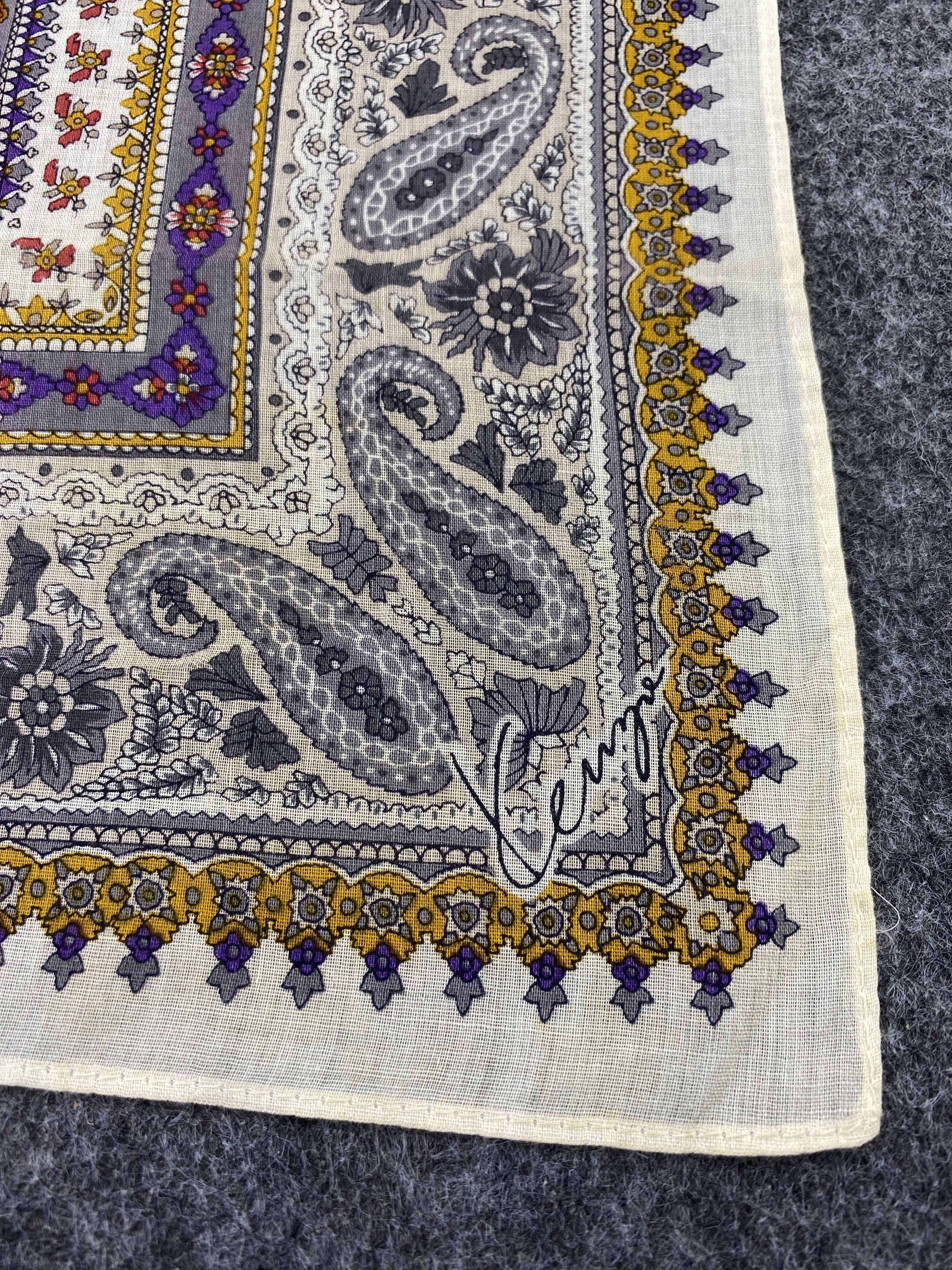 Japanese Brand × Kenzo Kenzo Handkerchief / Bandana / Neckerchief / Headscarf-B220 Size ONE SIZE - 5 Thumbnail