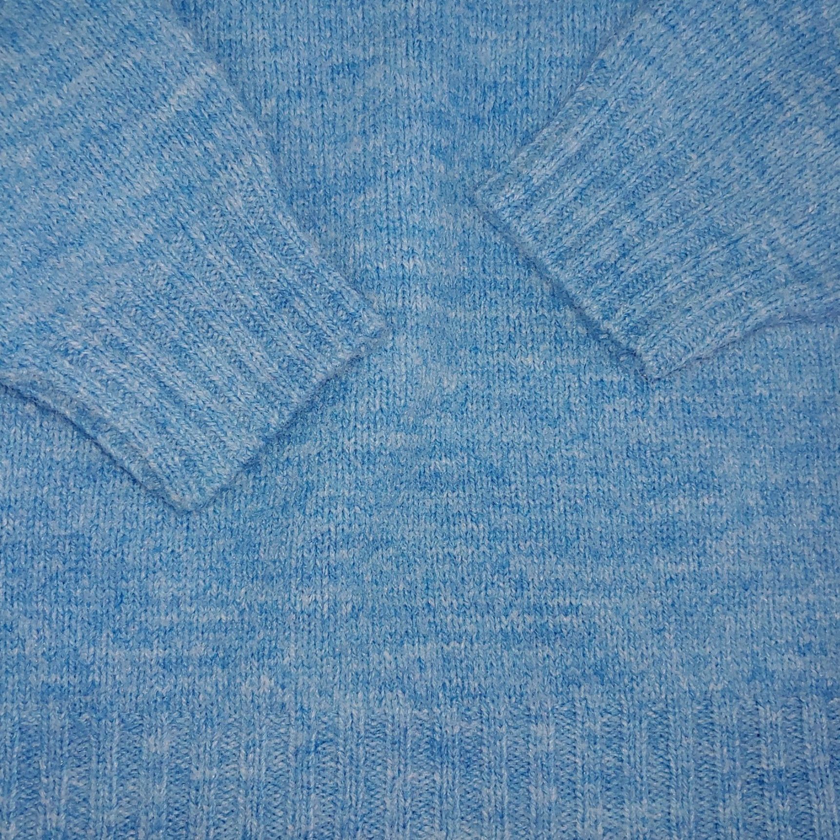 Sears VINTAGE Sears Sweater Shirt Small Adult S Blue 1970s Wintuck Acrylic Pullover Casual Classic Earthy Grandpa Hipster Mens Size S / US 4 / IT 40 - 6 Thumbnail