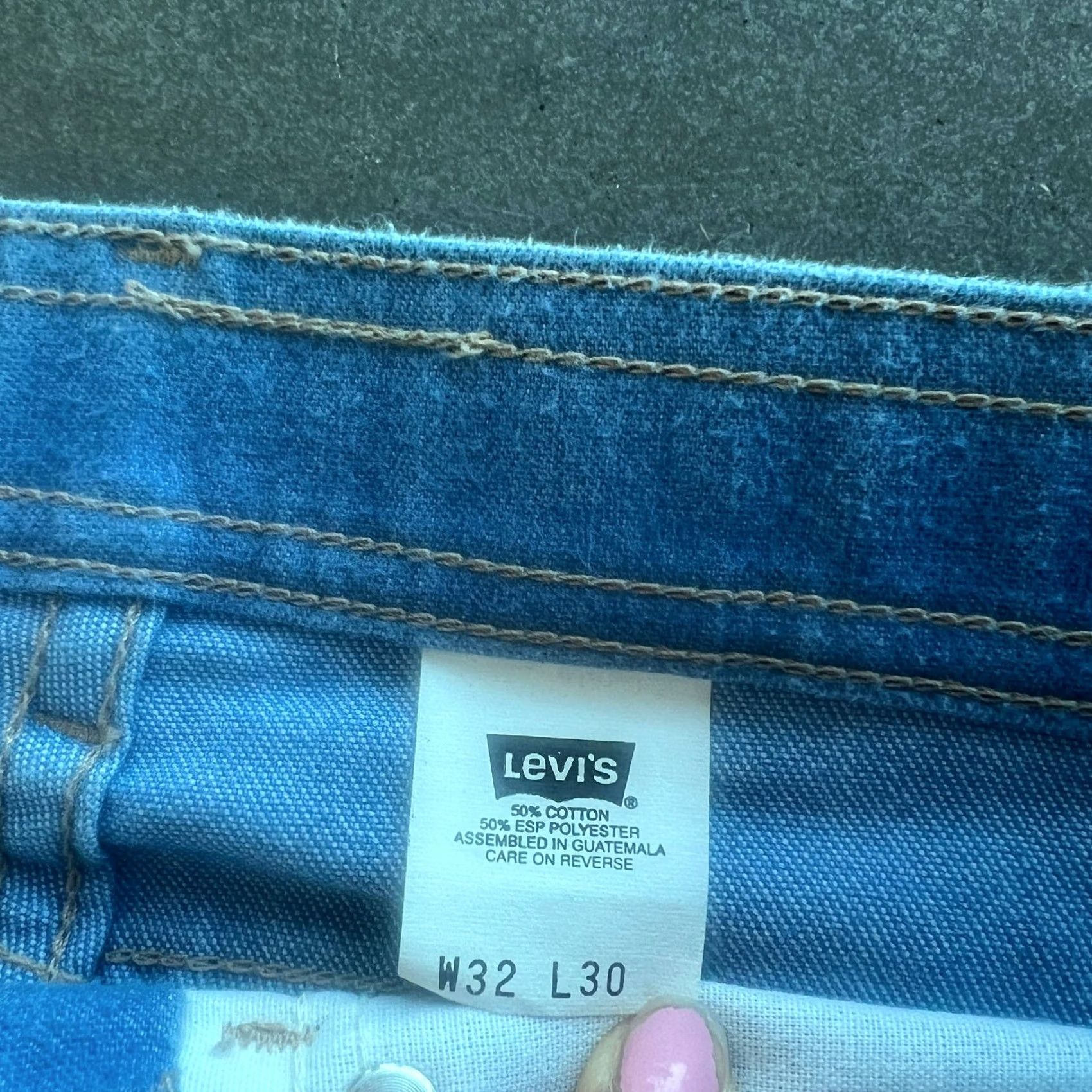 Levi's VINTAGE Levi's Painter Action Wide Leg Flare Pants Blue 27x27 Brown Tab Women & Mens? Size 27" / US 4 / IT 40 - 3 Thumbnail