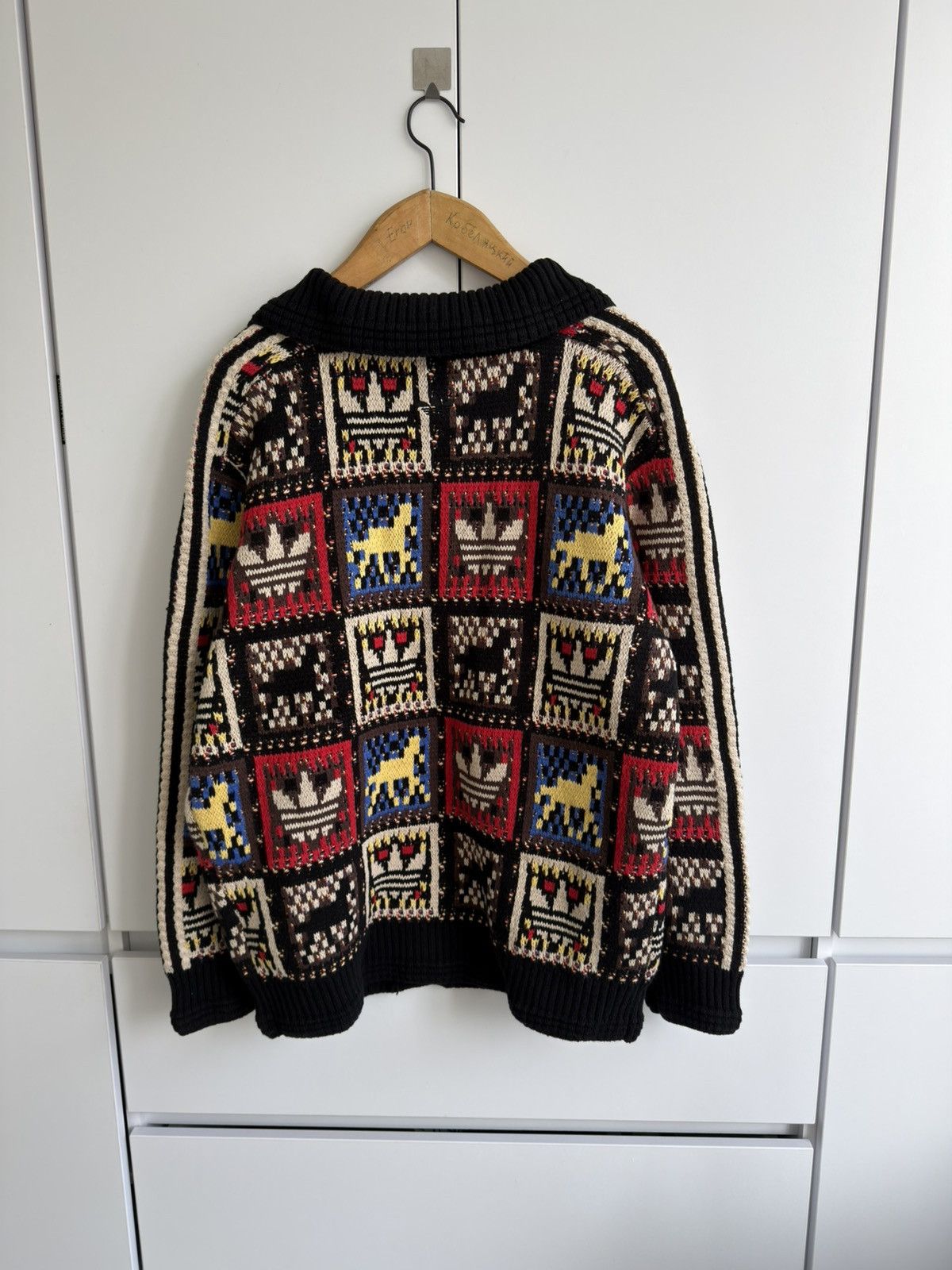 Adidas Adidas Originals CNY Year Of The Horse Knit Cardigan Sweater Size US L / EU 52-54 / 3 - 10 Thumbnail